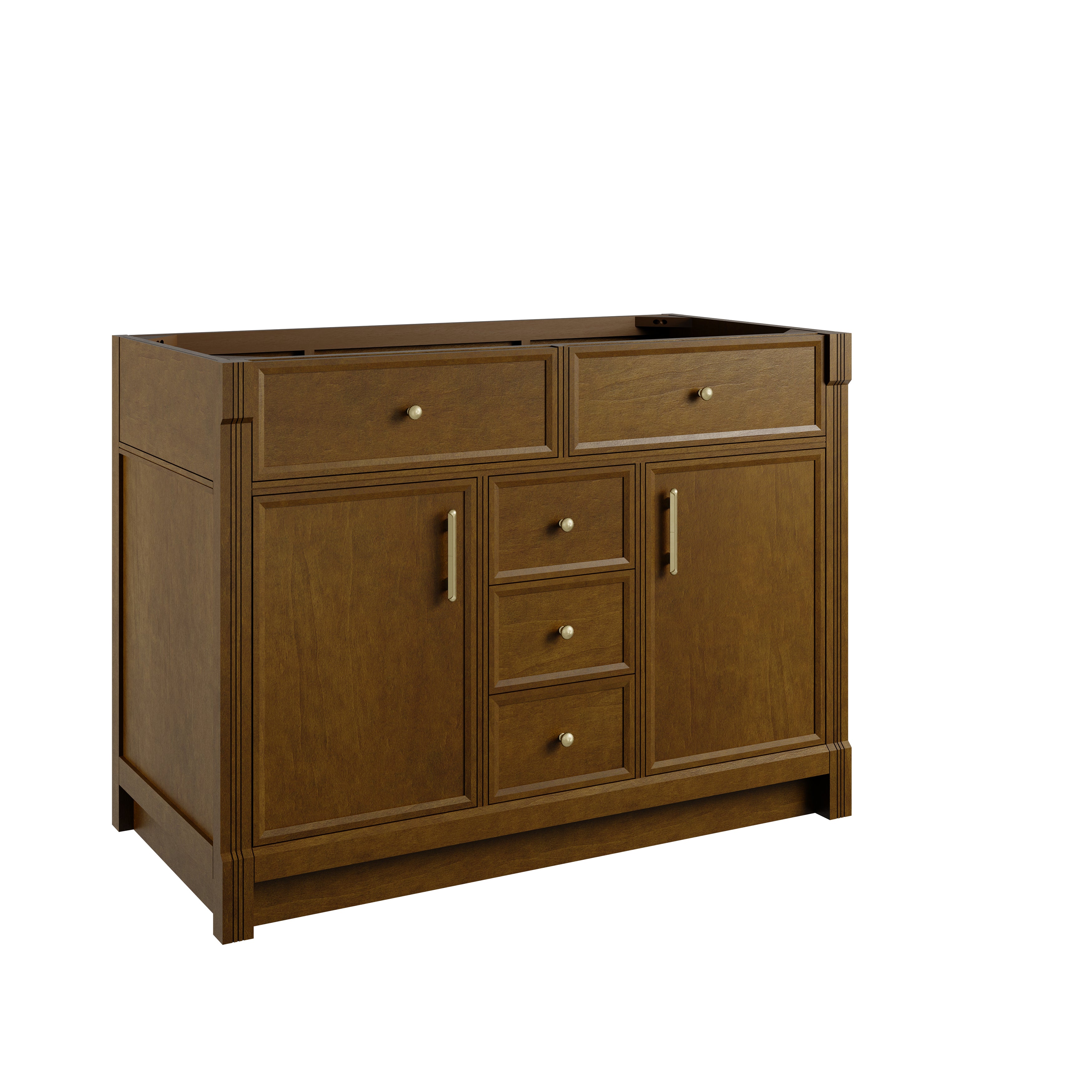 James Martin Bellshire 48" Single Vanity in Honey Oak with 3cm Countertop
