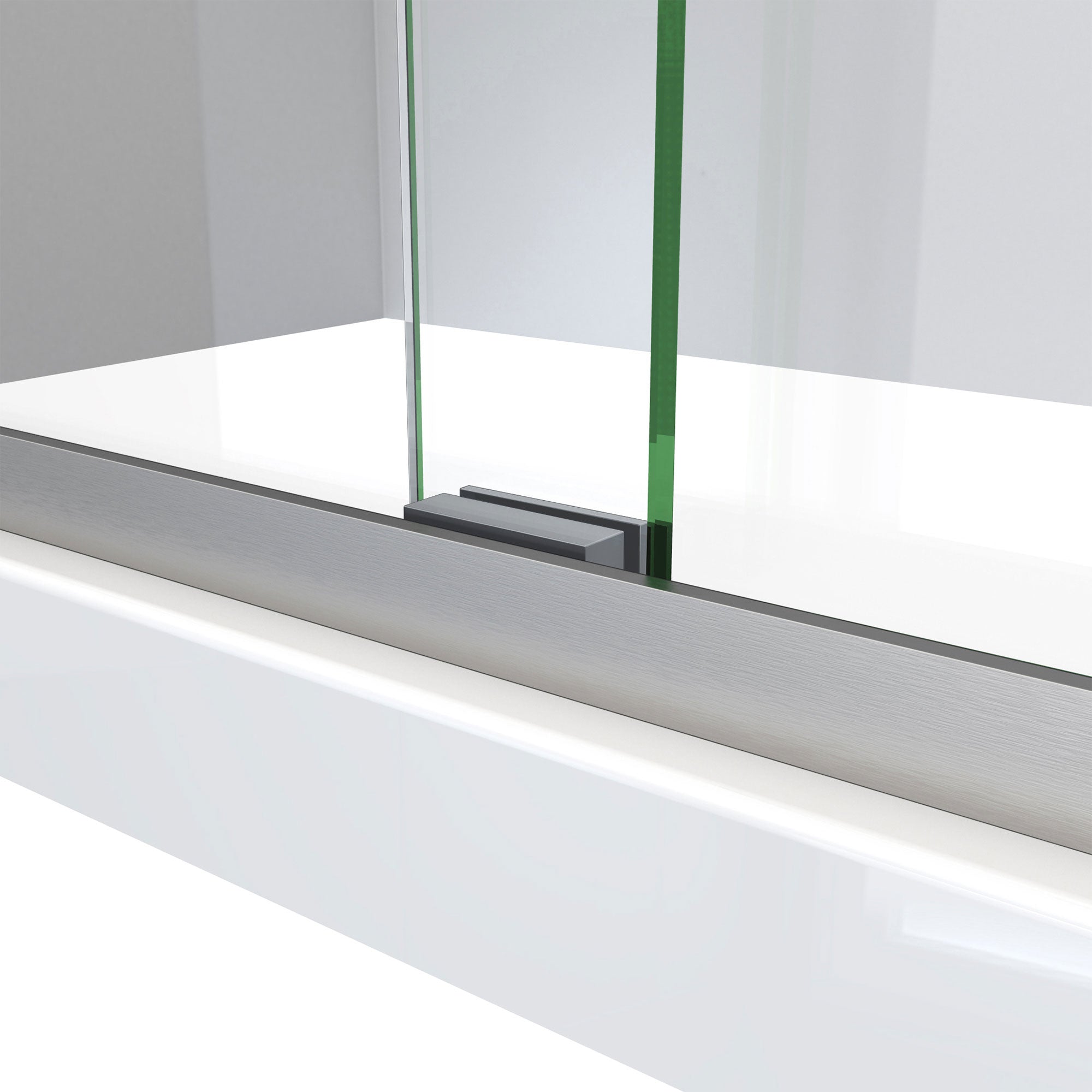 DreamLine Charisma-X 56 - 60 inch W x 76 inch H Semi-Frameless Bypass Shower Door