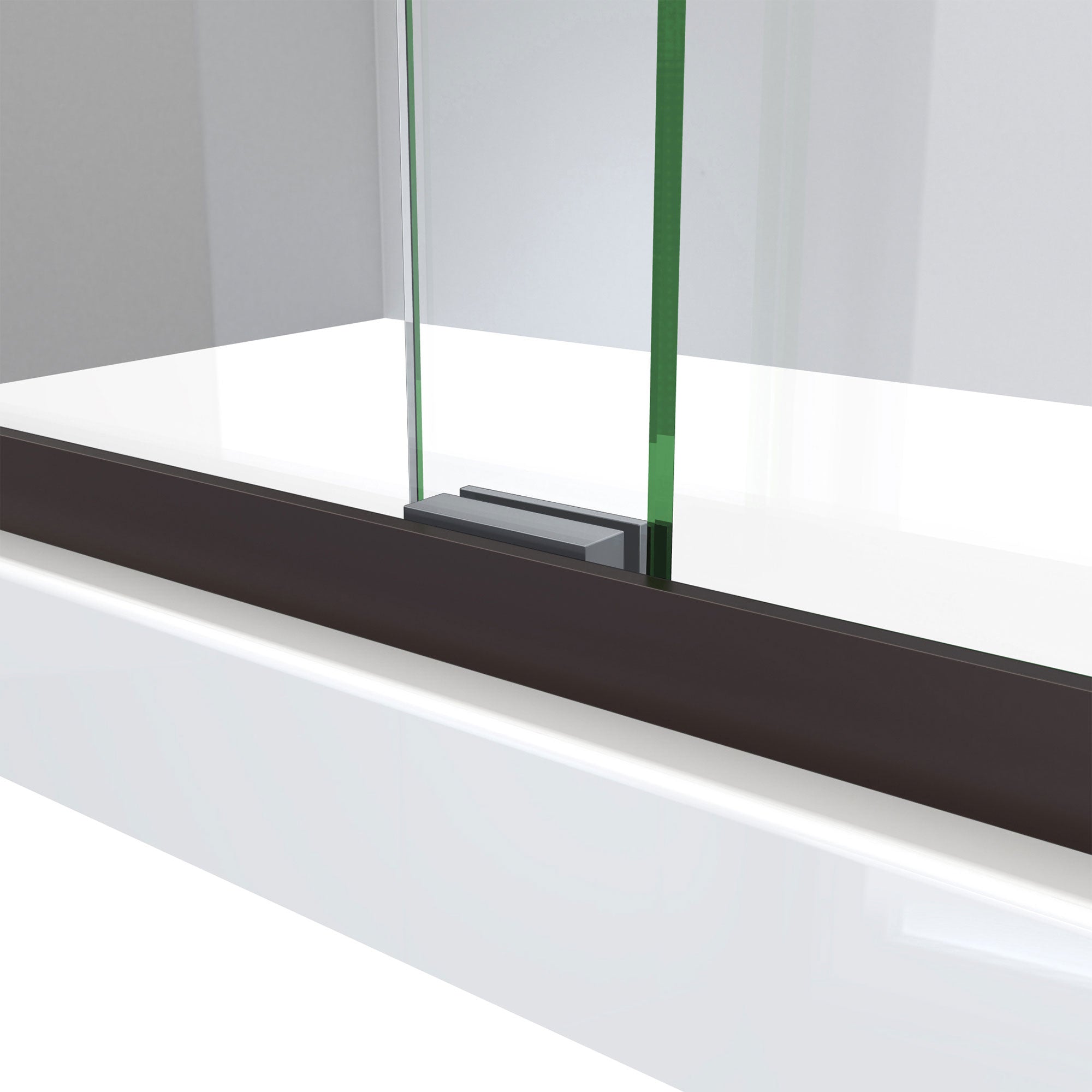 DreamLine Charisma-X 44 - 48 inch W x 76 inch H Semi-Frameless Bypass Shower Door