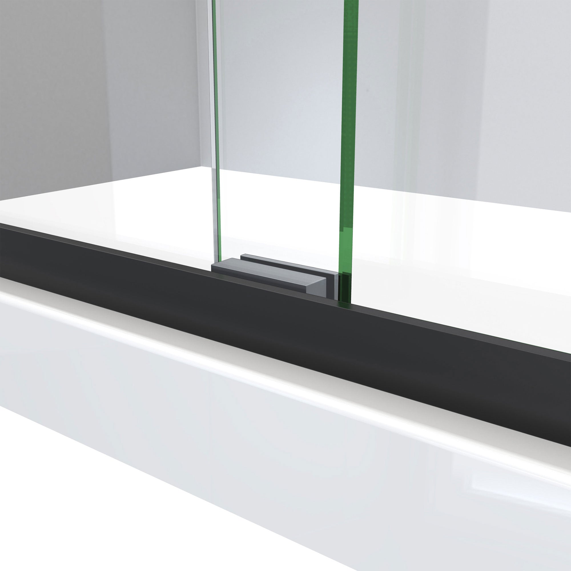 DreamLine Charisma-X 56 - 60 inch W x 76 inch H Semi-Frameless Bypass Shower Door