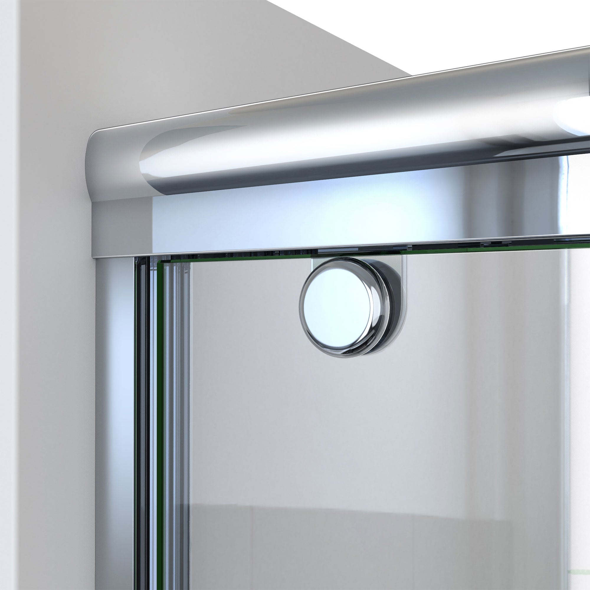 DreamLine Charisma-X 56 - 60 inch W x 76 inch H Semi-Frameless Bypass Shower Door