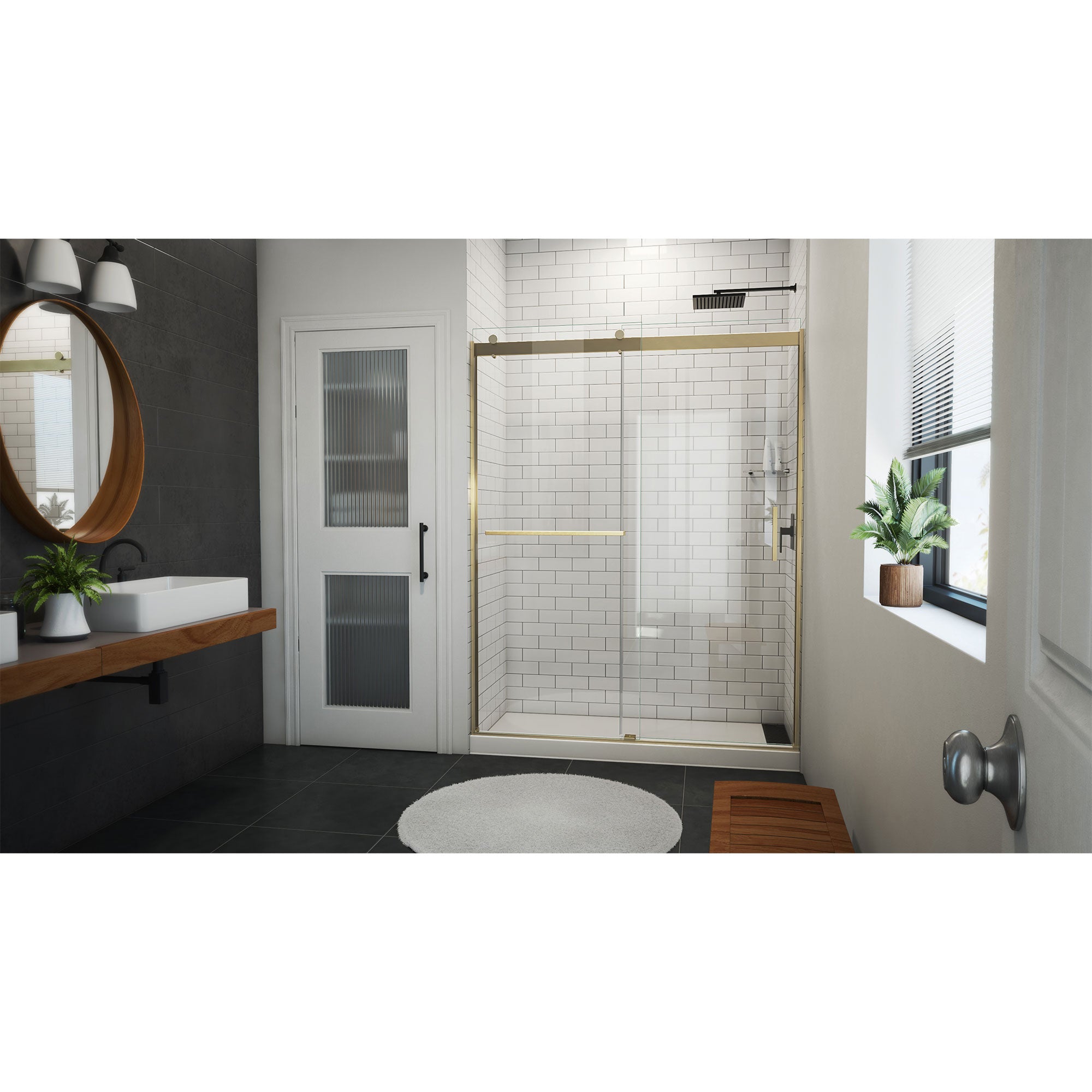 DreamLine Chatham 56-60" W Shower Door