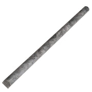 1/2x12 Pencil Molding Chelsea Grey Marble Polished