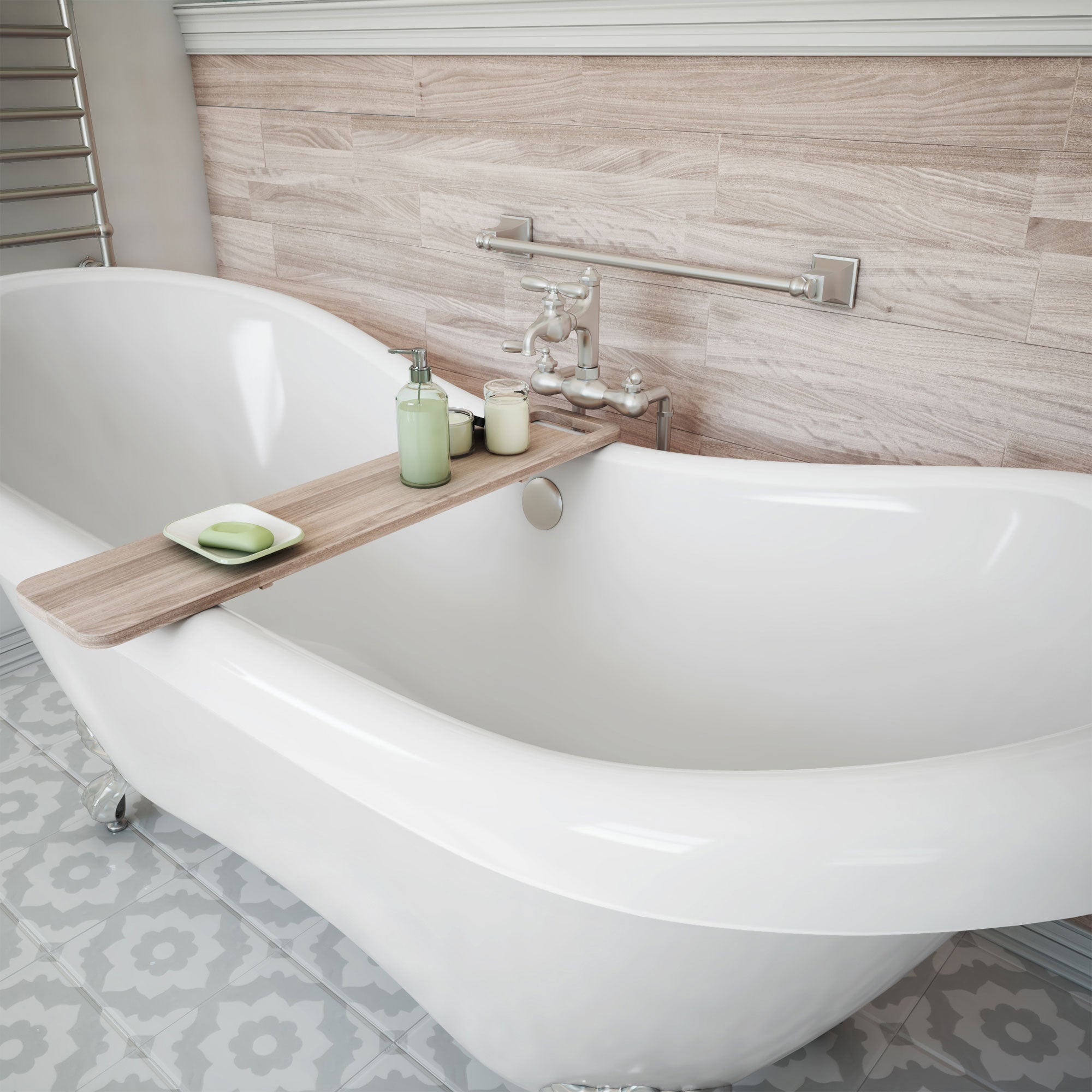 DreamLine Chesapeake 69 in. L x 31 in. H Bathtub