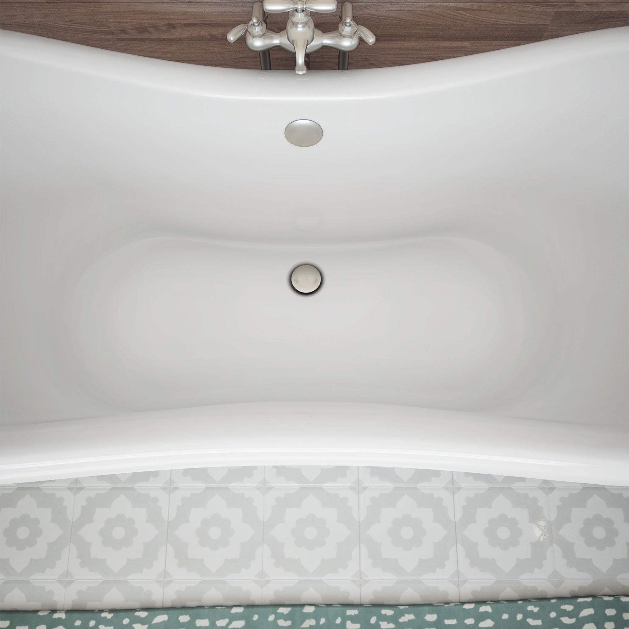DreamLine Chesapeake 69 in. L x 31 in. H Bathtub