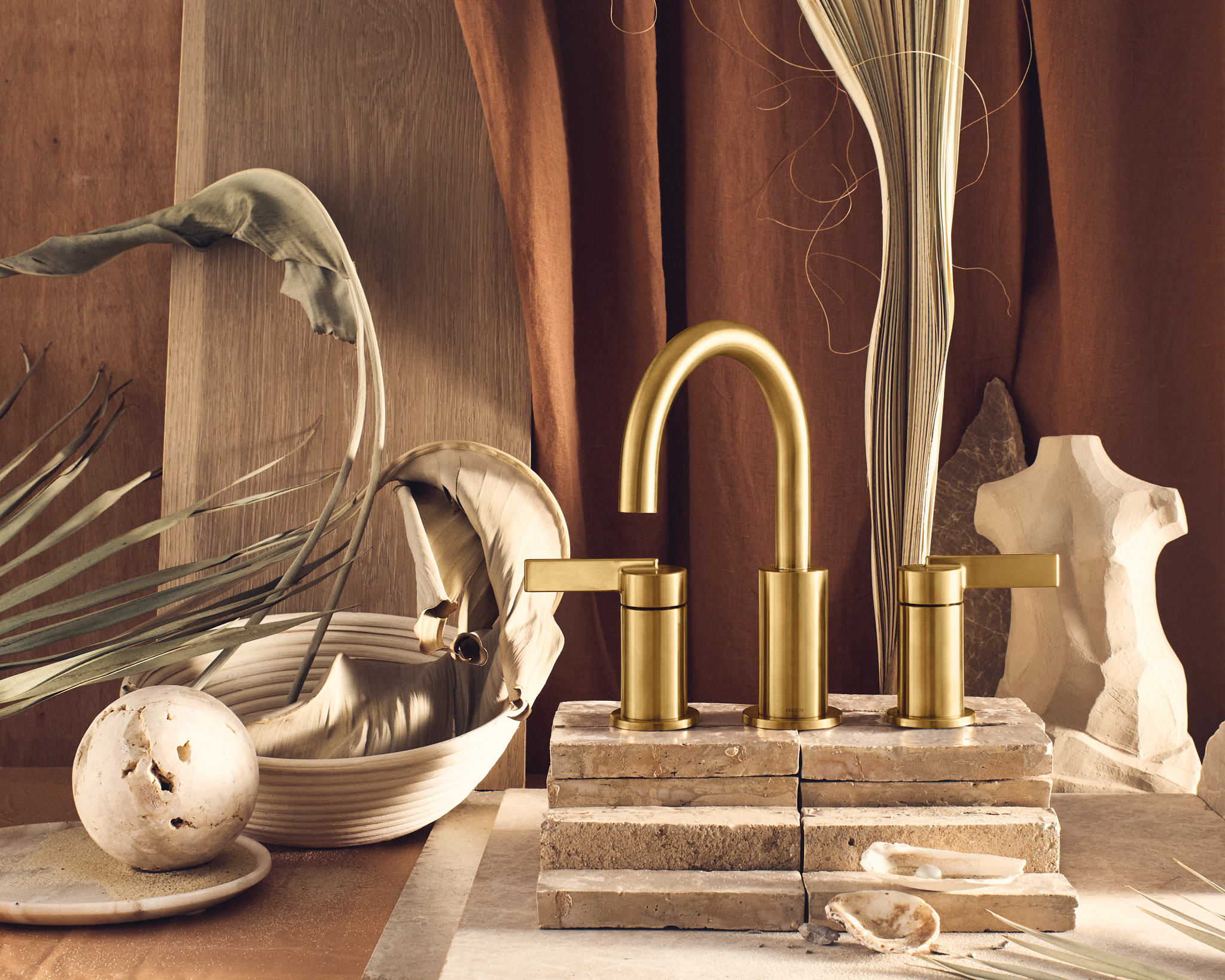 Moen T6222 Cia Chrome two-handle bathroom faucet