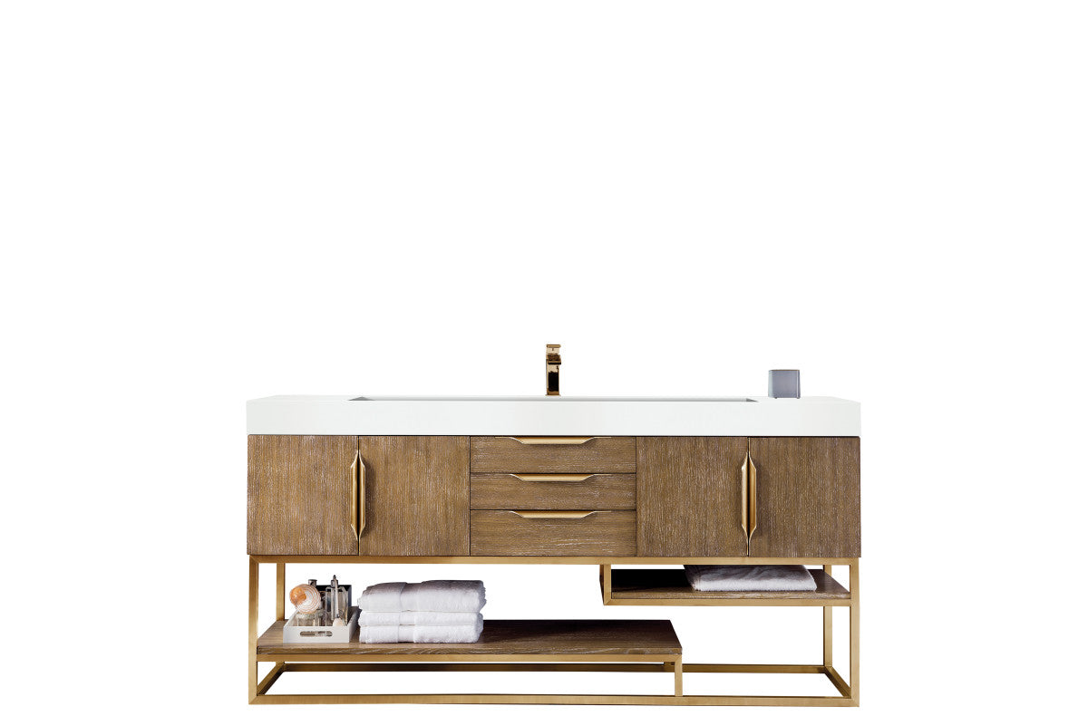 Columbia 72" Single Vanity Cabinet