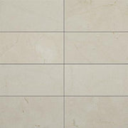 Crema Marfil Polished Marble Tile 3"X6" Subway