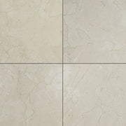 Crema Marfil Polished Marble Tile 6"X6"