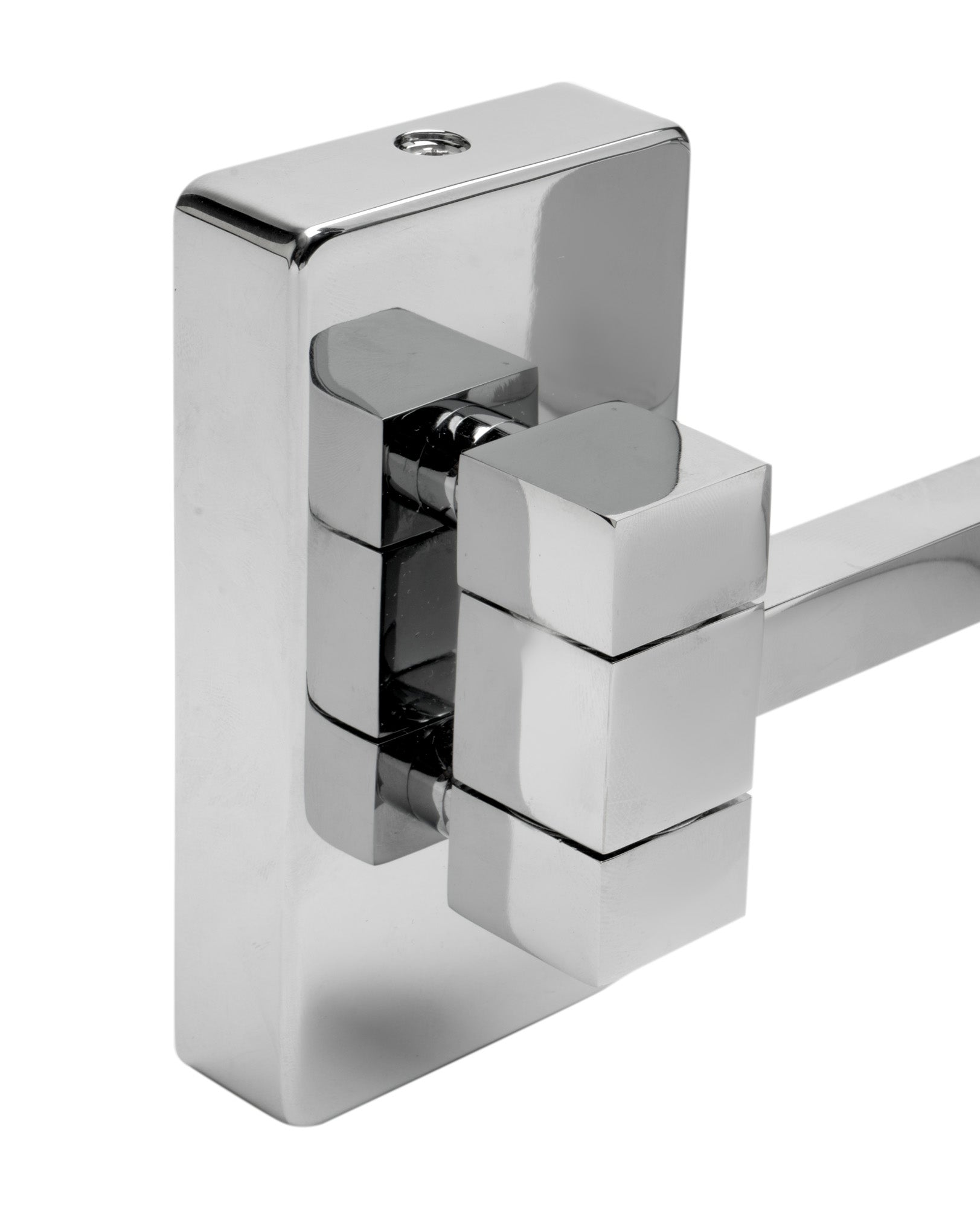 ALFI brand ABM8WS 8"  Square Wall Mounted 5x Magnify Cosmetic Mirror