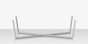 Contemporary Bases Flat X 143 Dining Table Base