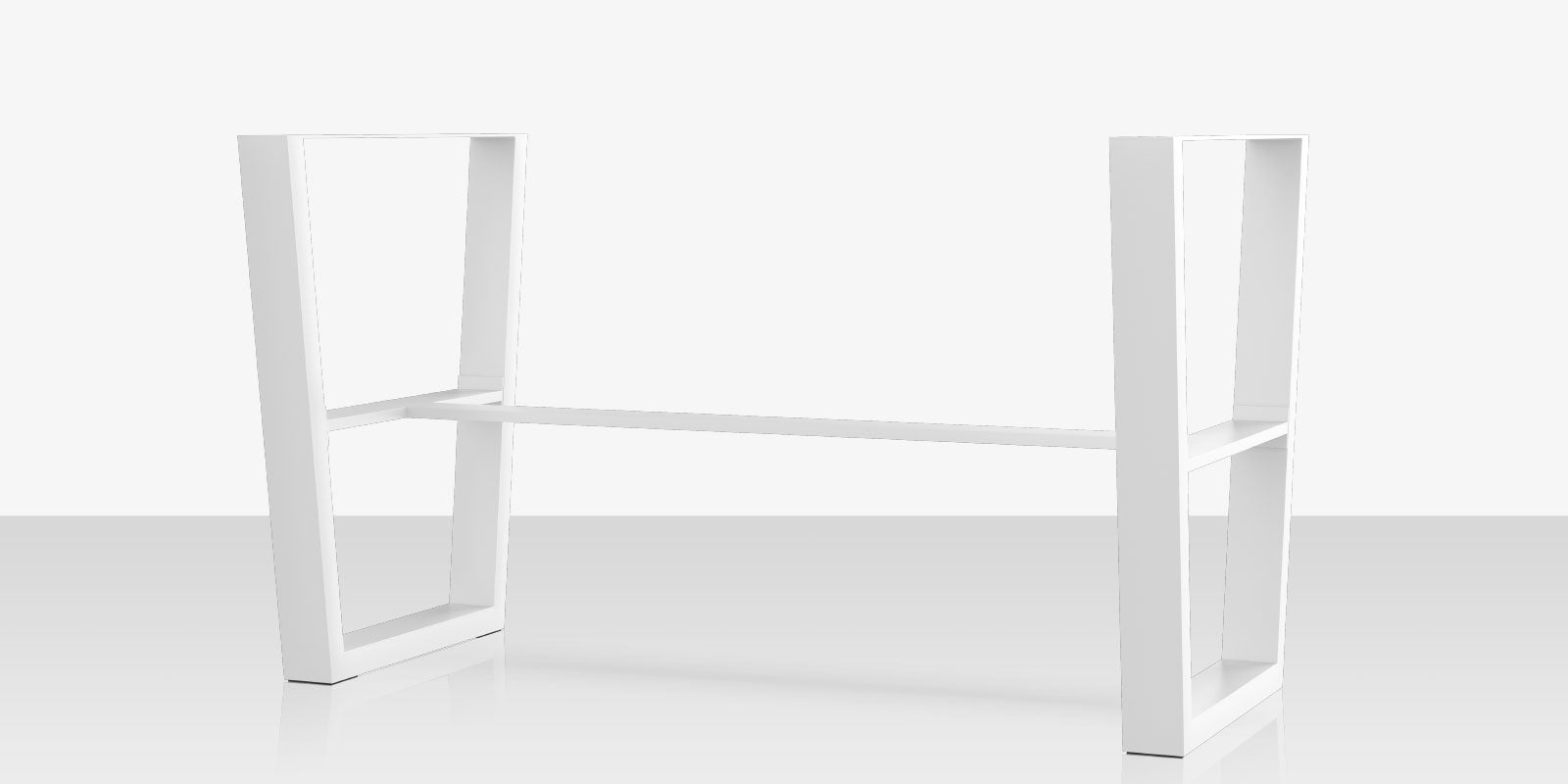 Contemporary Bases U Style Bar Table Base (set of two)