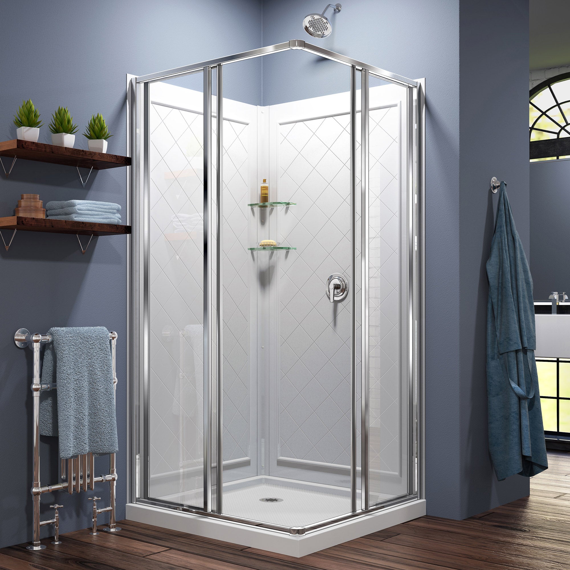 DreamLine Cornerview 36" W Shower Enclosure Kit