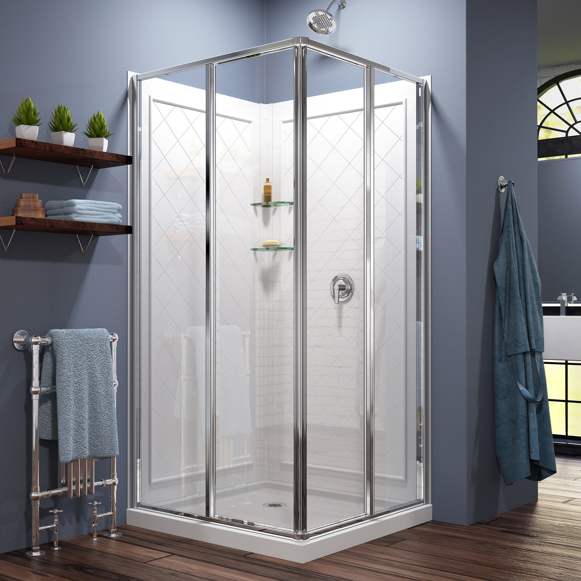DreamLine Cornerview 36" W Shower Enclosure Kit