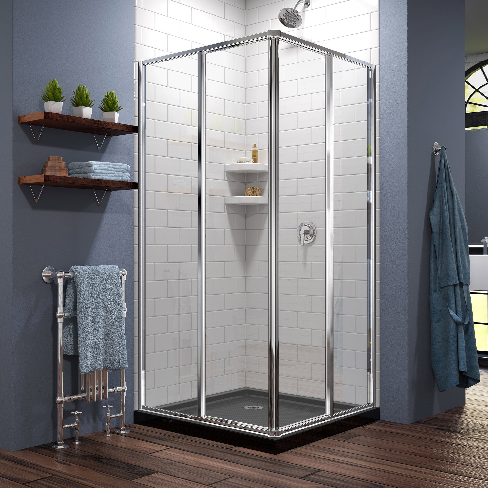 DreamLine Cornerview 36" W Shower Enclosure Kit