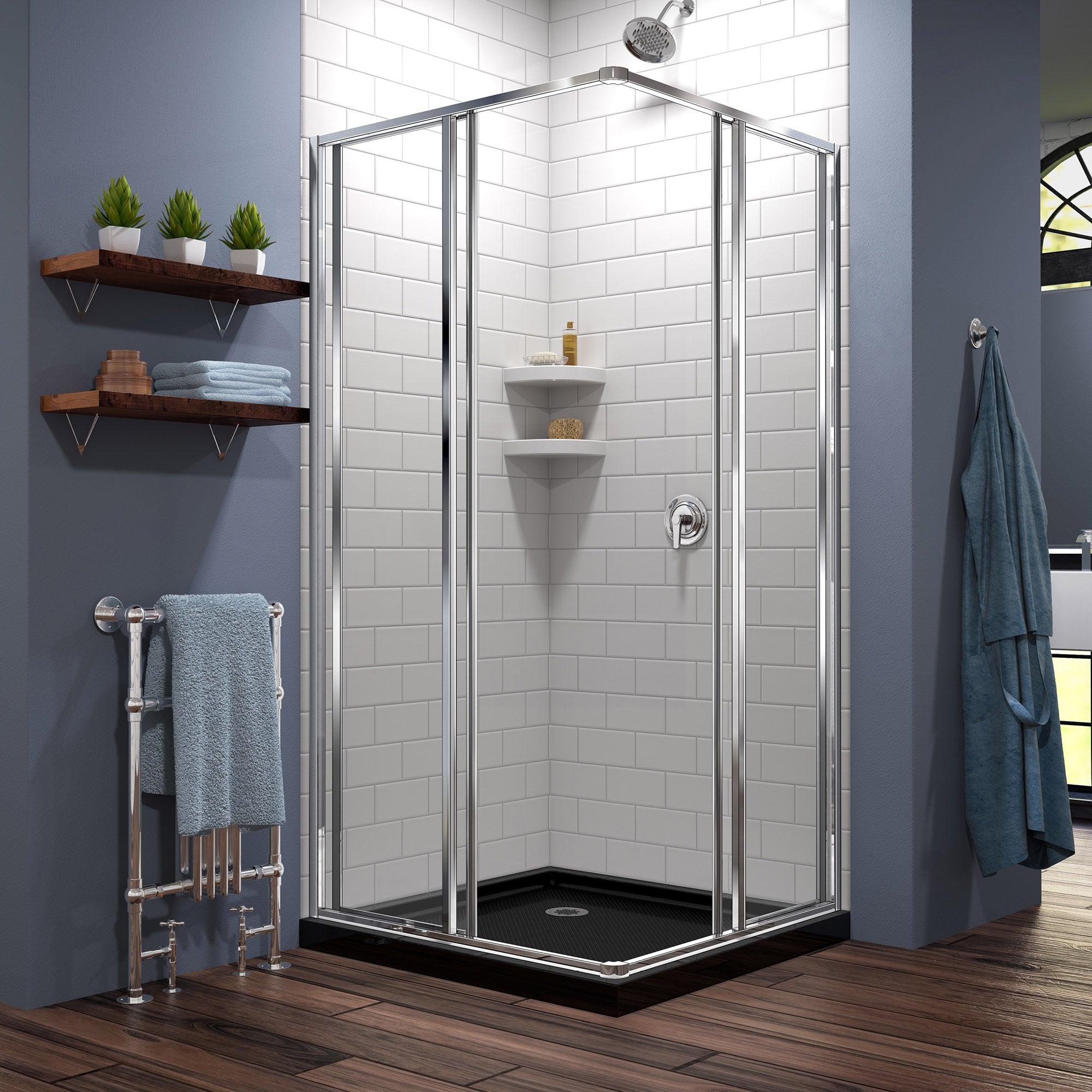 DreamLine Cornerview 36" W Shower Enclosure Kit