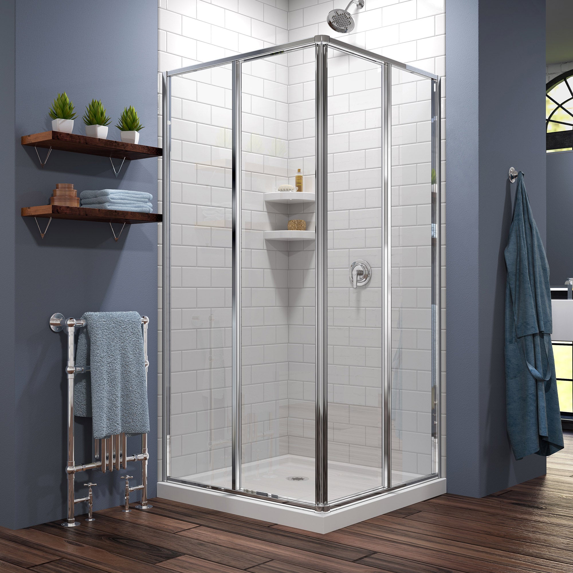 DreamLine Cornerview 36" W Shower Enclosure Kit