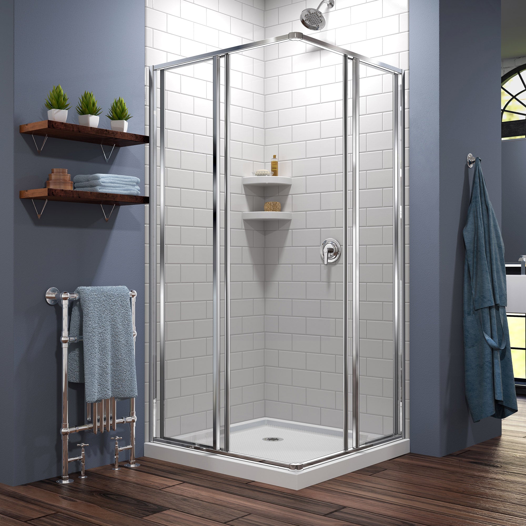 DreamLine Cornerview 36" W Shower Enclosure Kit