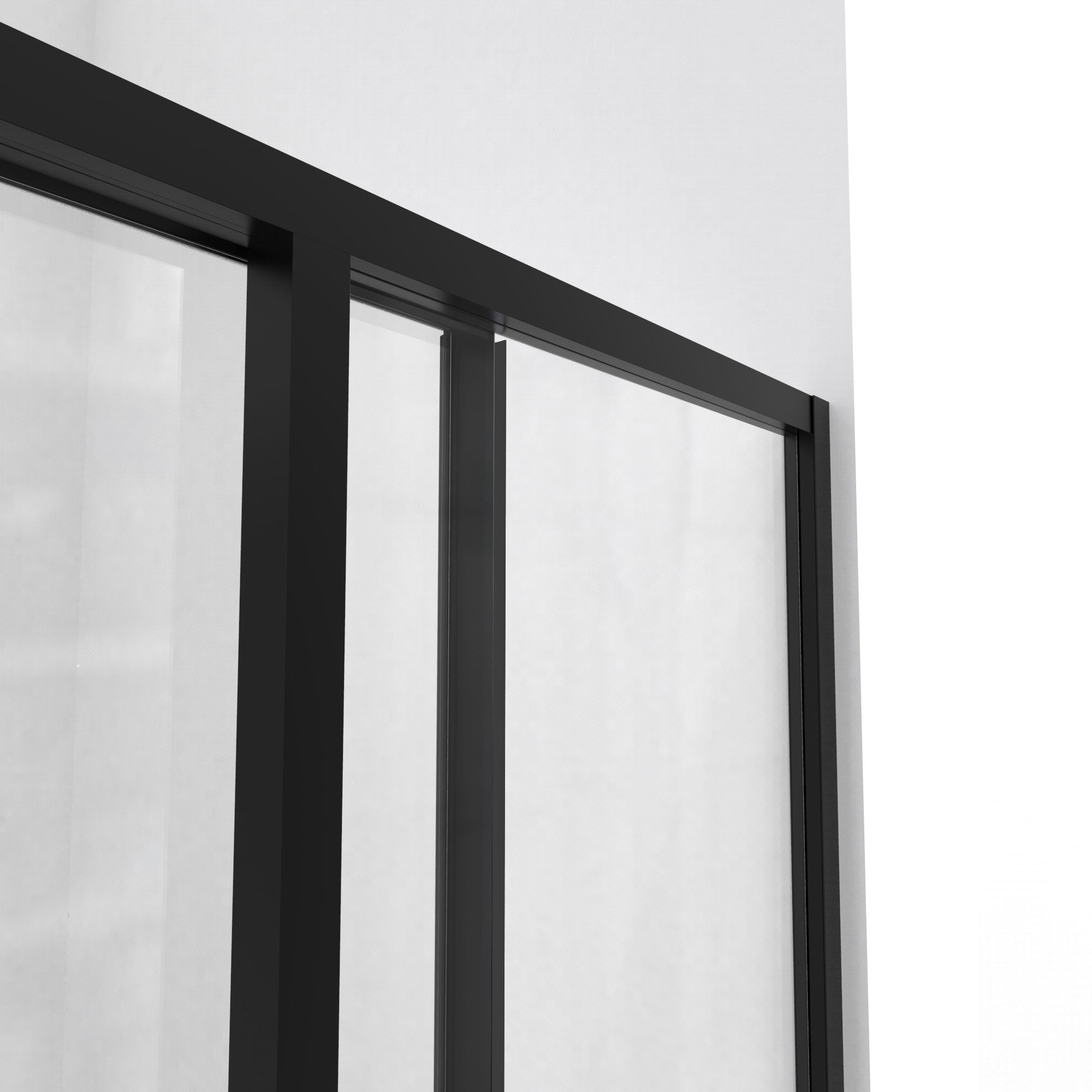 DreamLine Cornerview 36 inch D x 36 inch W x 78 3/4 inch H Framed Sliding Shower Enclosure, Shower Base, and Wall Kit