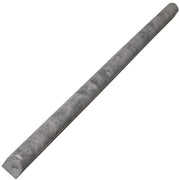 1/2x12 Pencil Molding Cosmos Grey Marble Polished