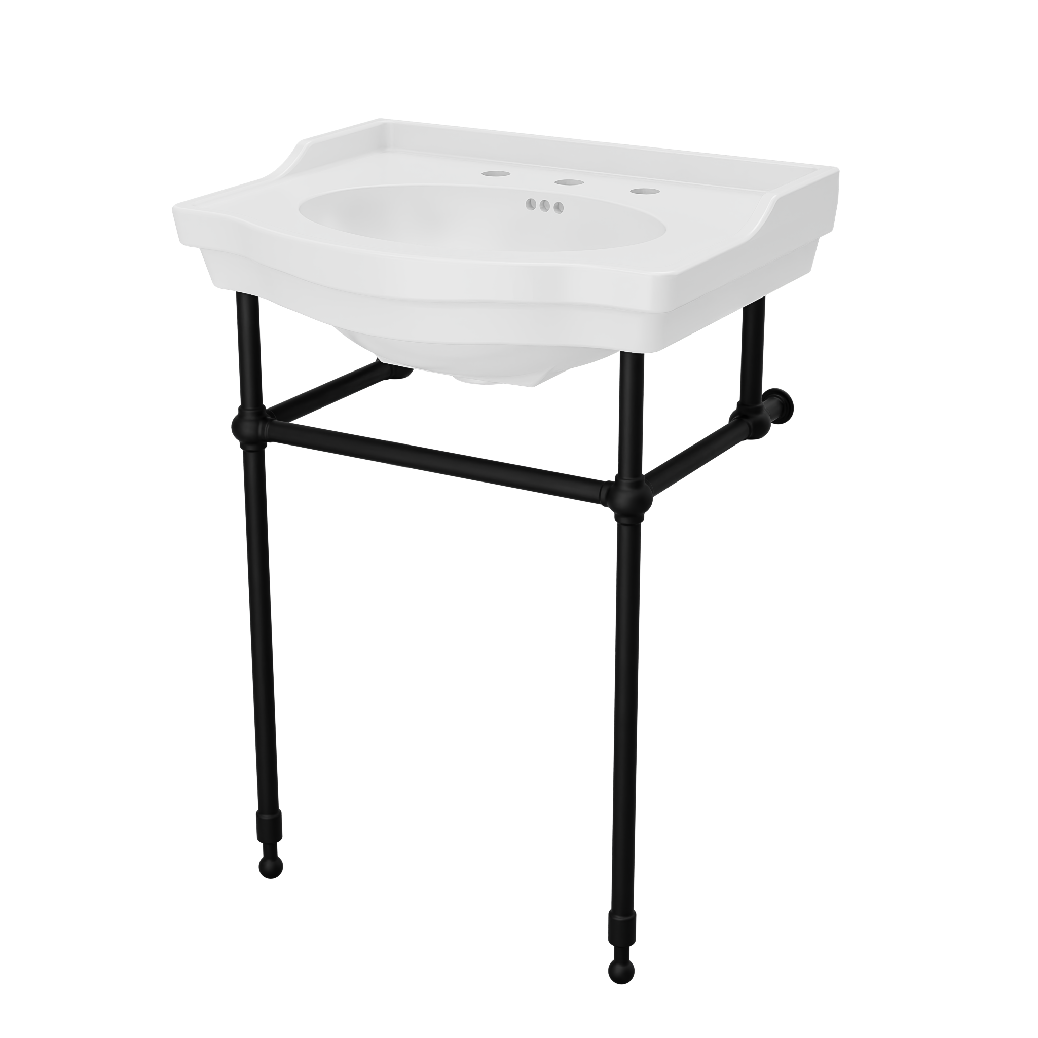 Prism 24 Inch Vitreous China Console Sink