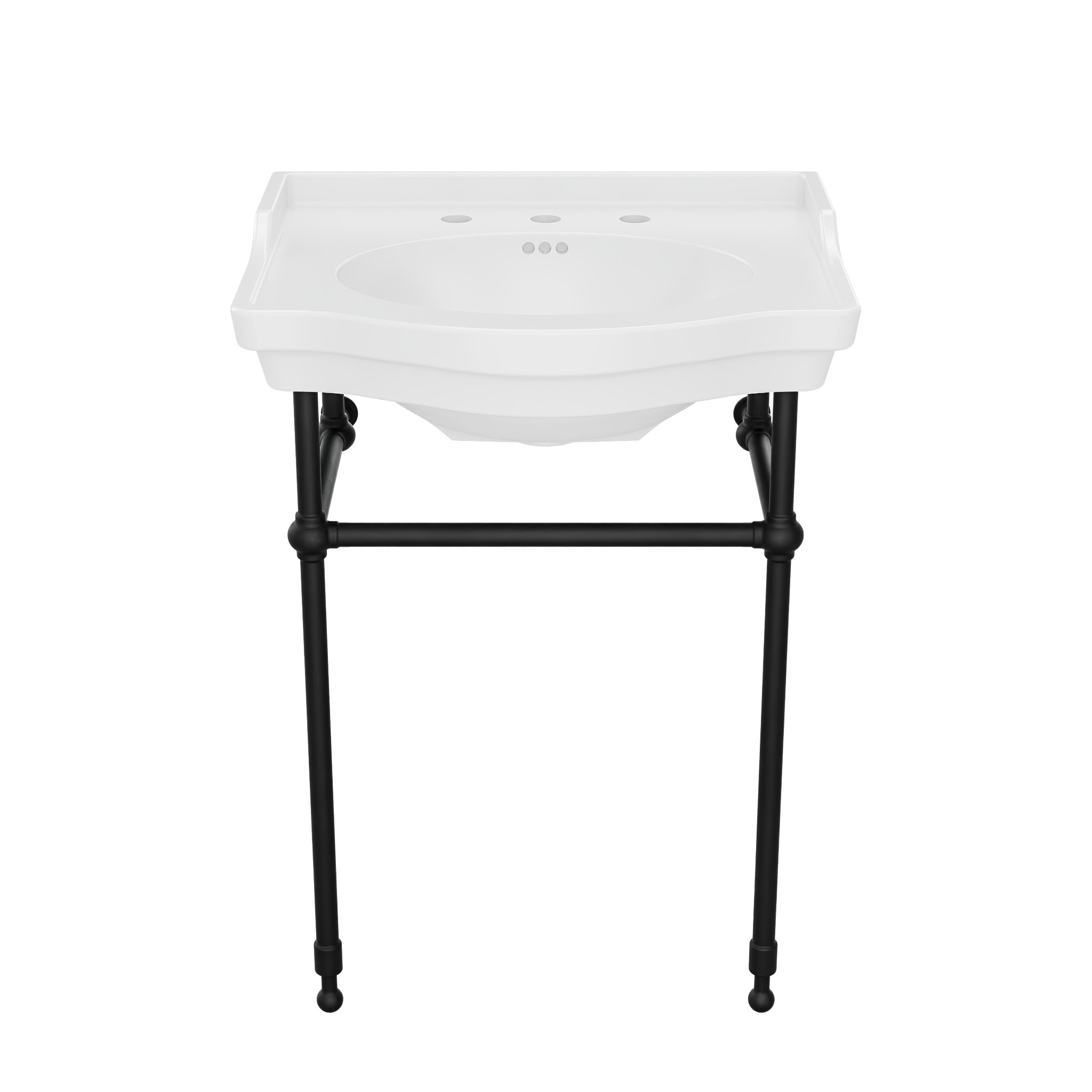 Prism 24 Inch Vitreous China Console Sink