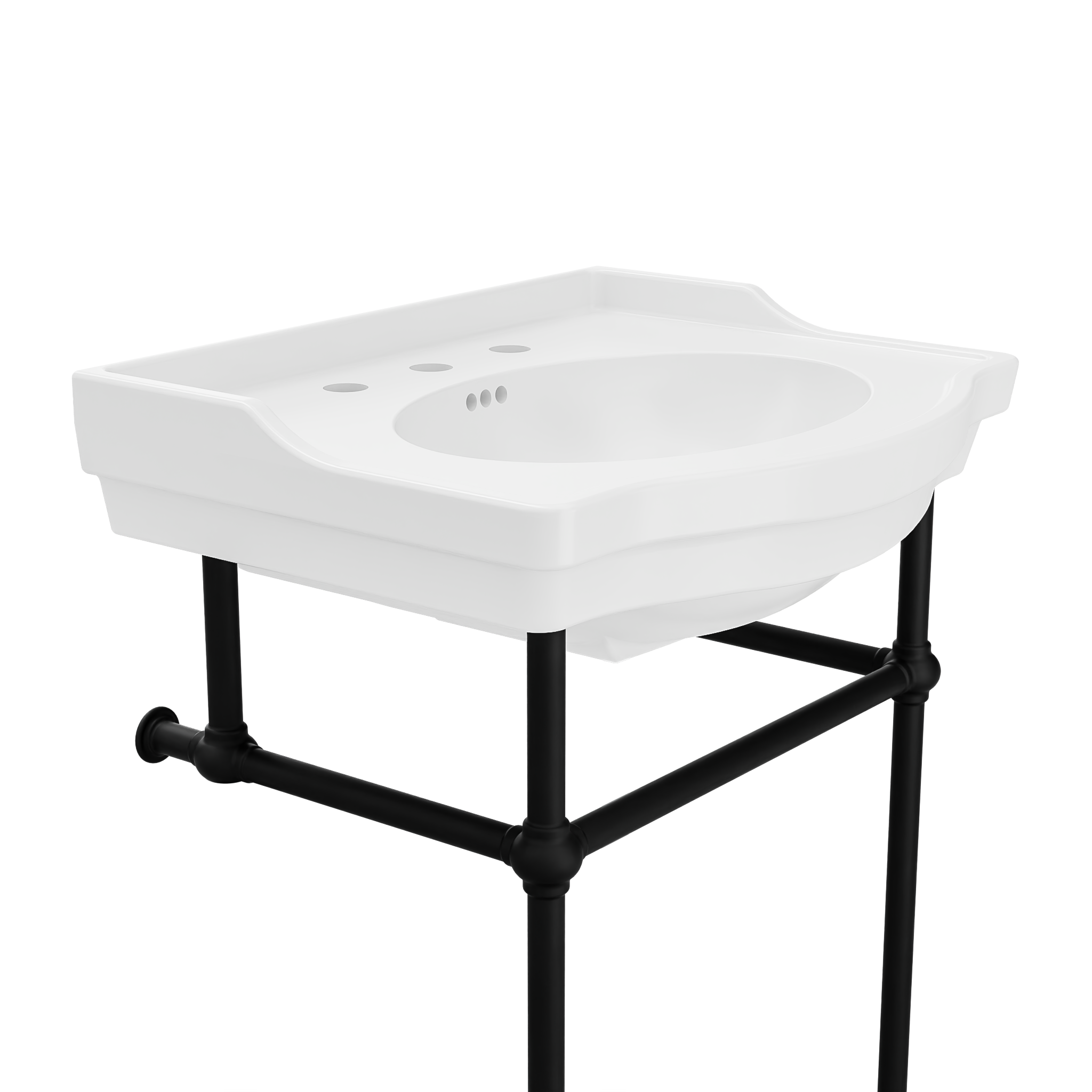 Prism 24 Inch Vitreous China Console Sink