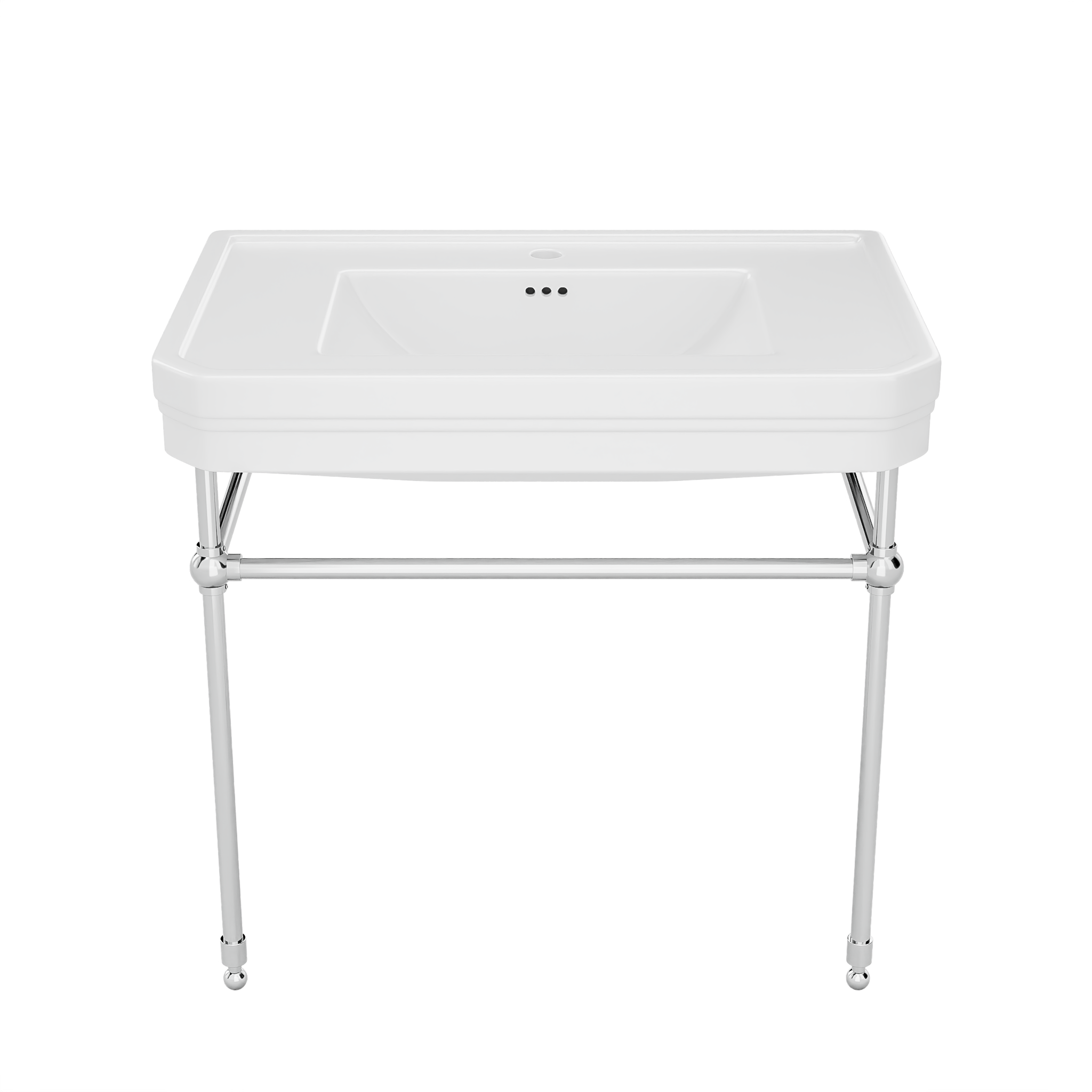 Valencia 31 Inch Vitreous China Console Sink