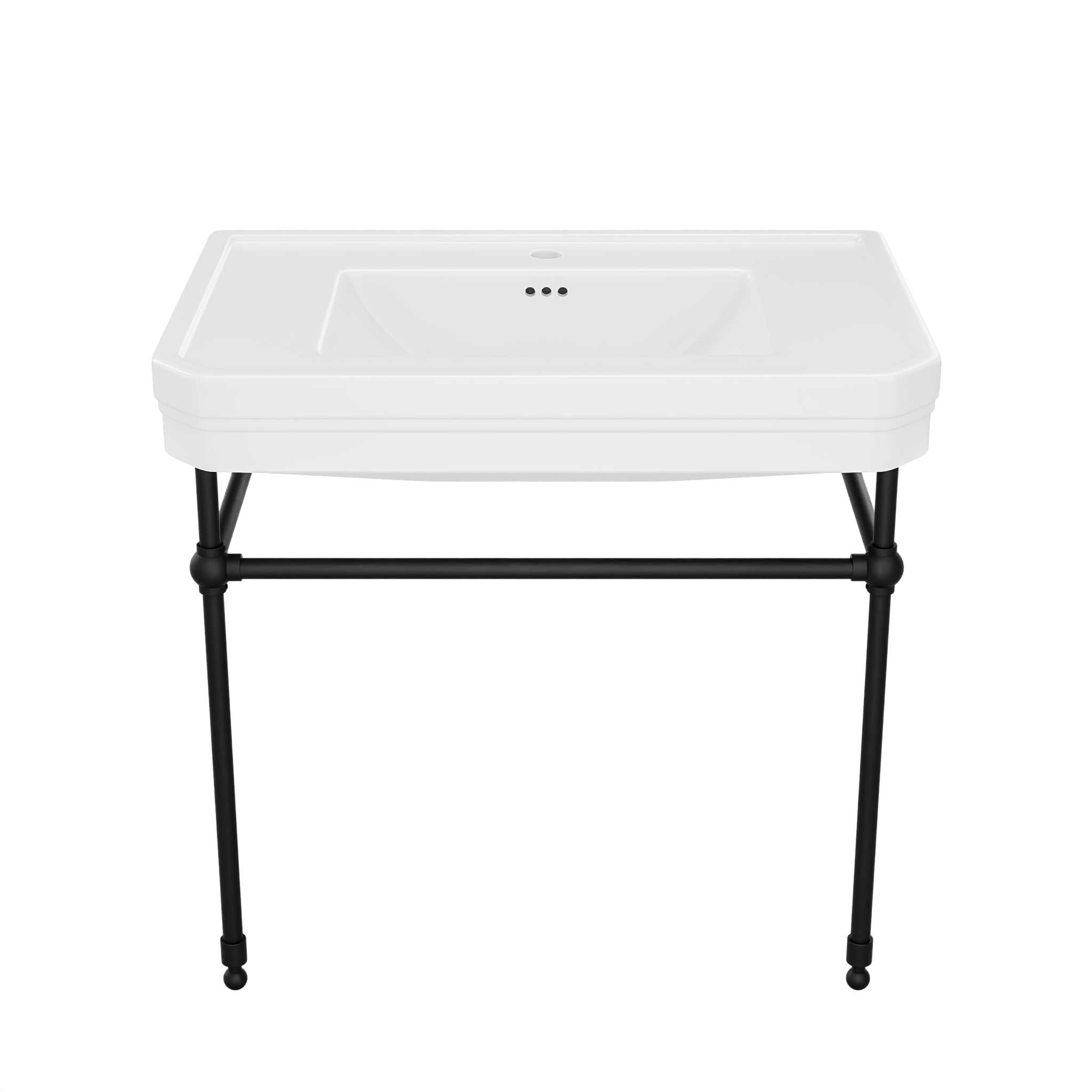 Valencia 31 Inch Vitreous China Console Sink