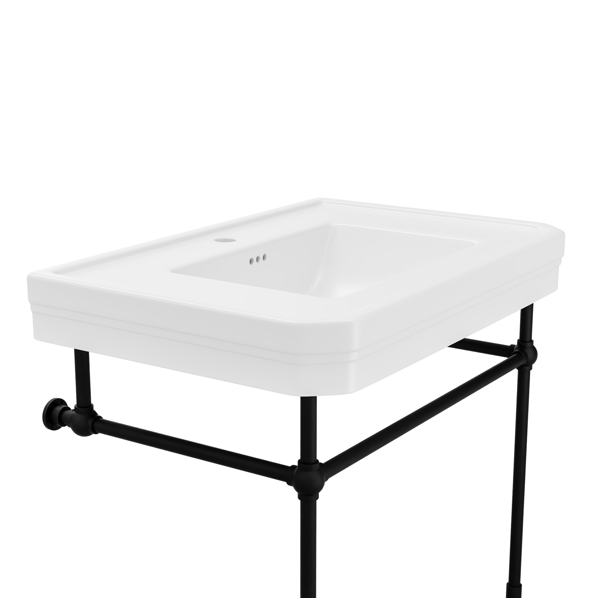 Valencia 31 Inch Vitreous China Console Sink