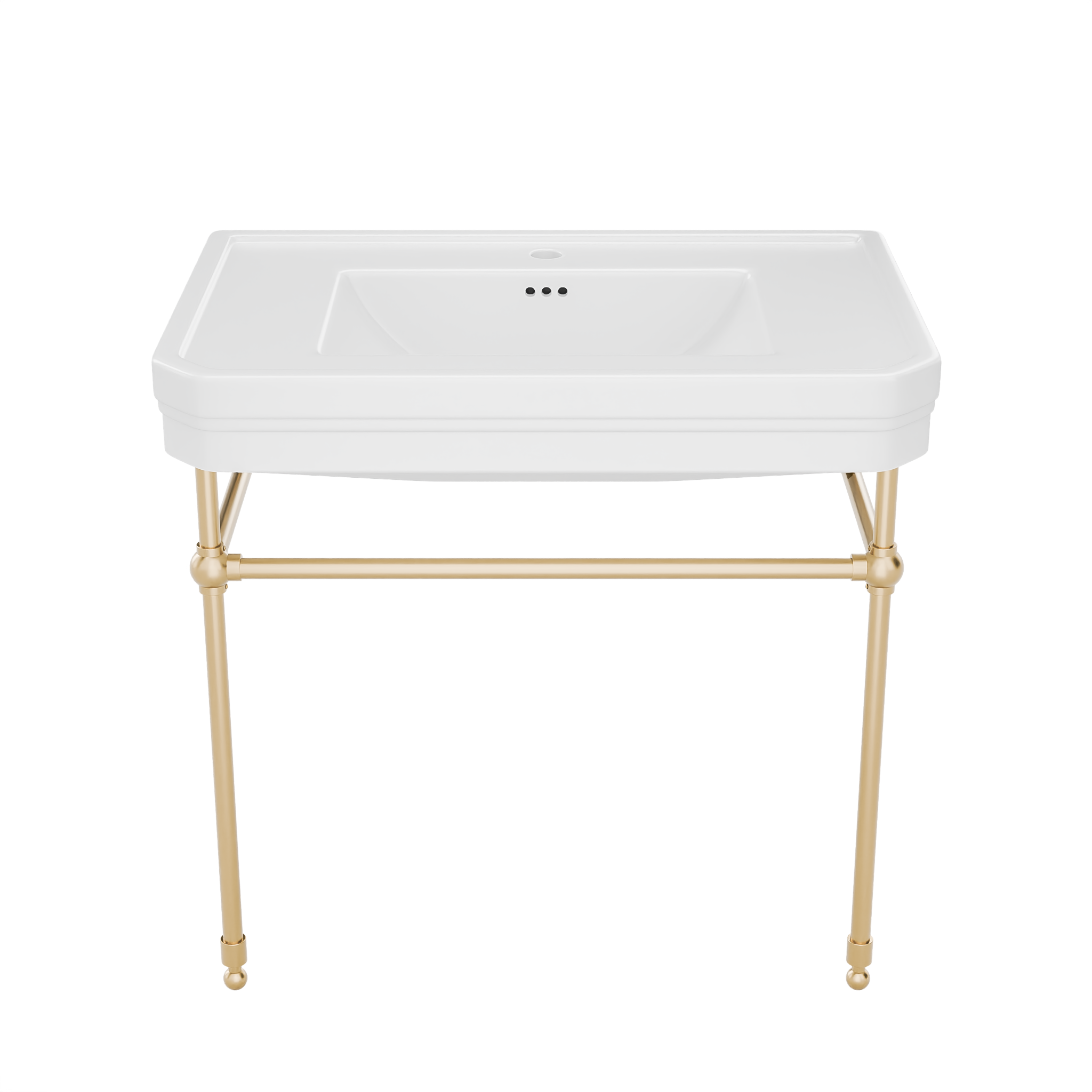 Valencia 31 Inch Vitreous China Console Sink