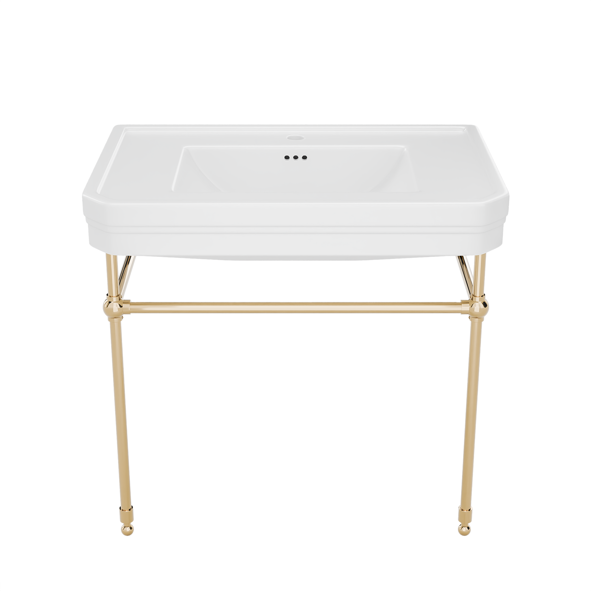 Valencia 31 Inch Vitreous China Console Sink