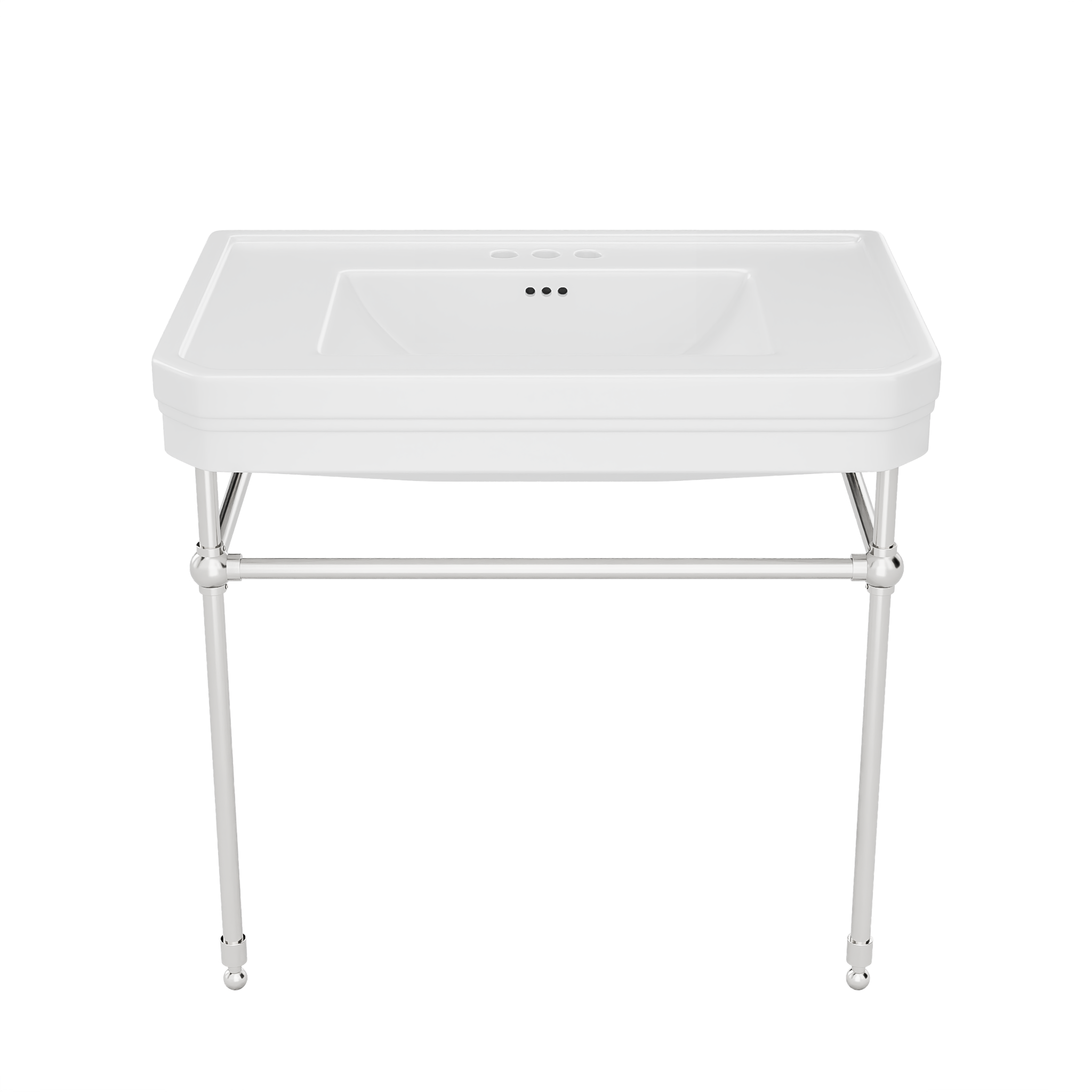 Valencia 31 Inch Vitreous China Console Sink