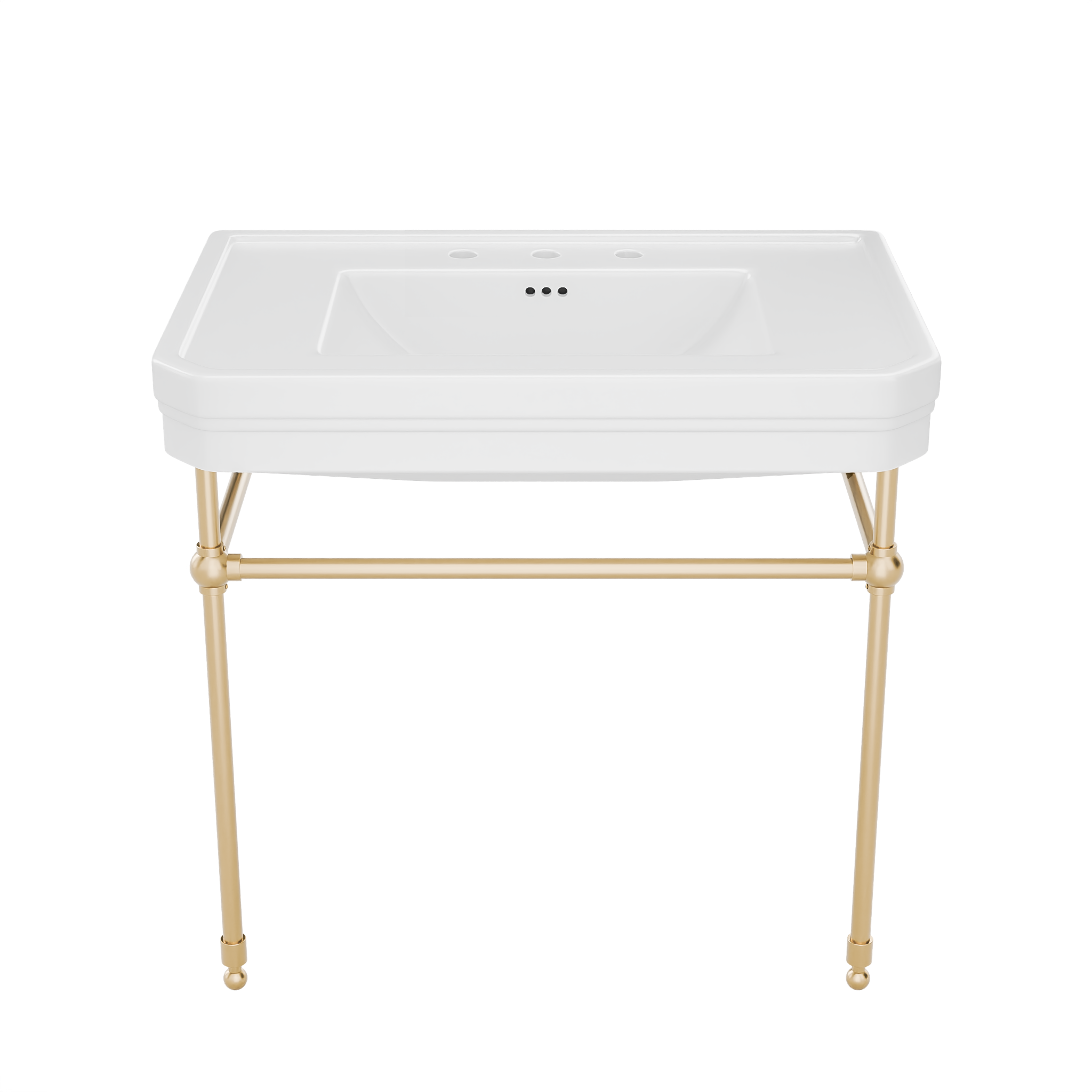 Valencia 31 Inch Vitreous China Console Sink