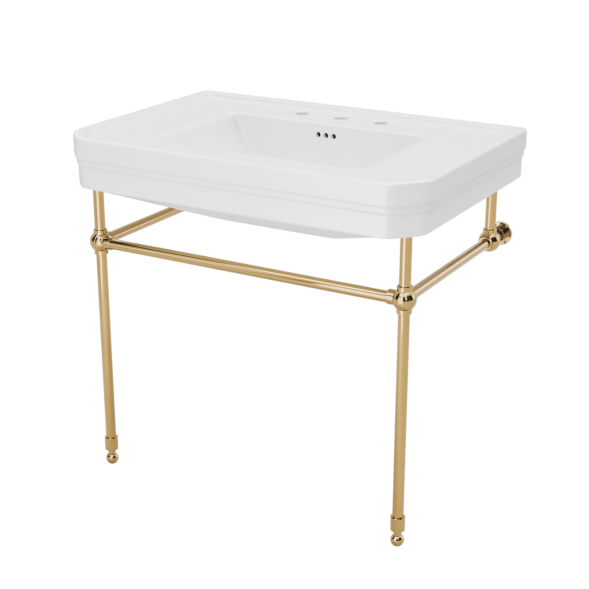Valencia 31 Inch Vitreous China Console Sink