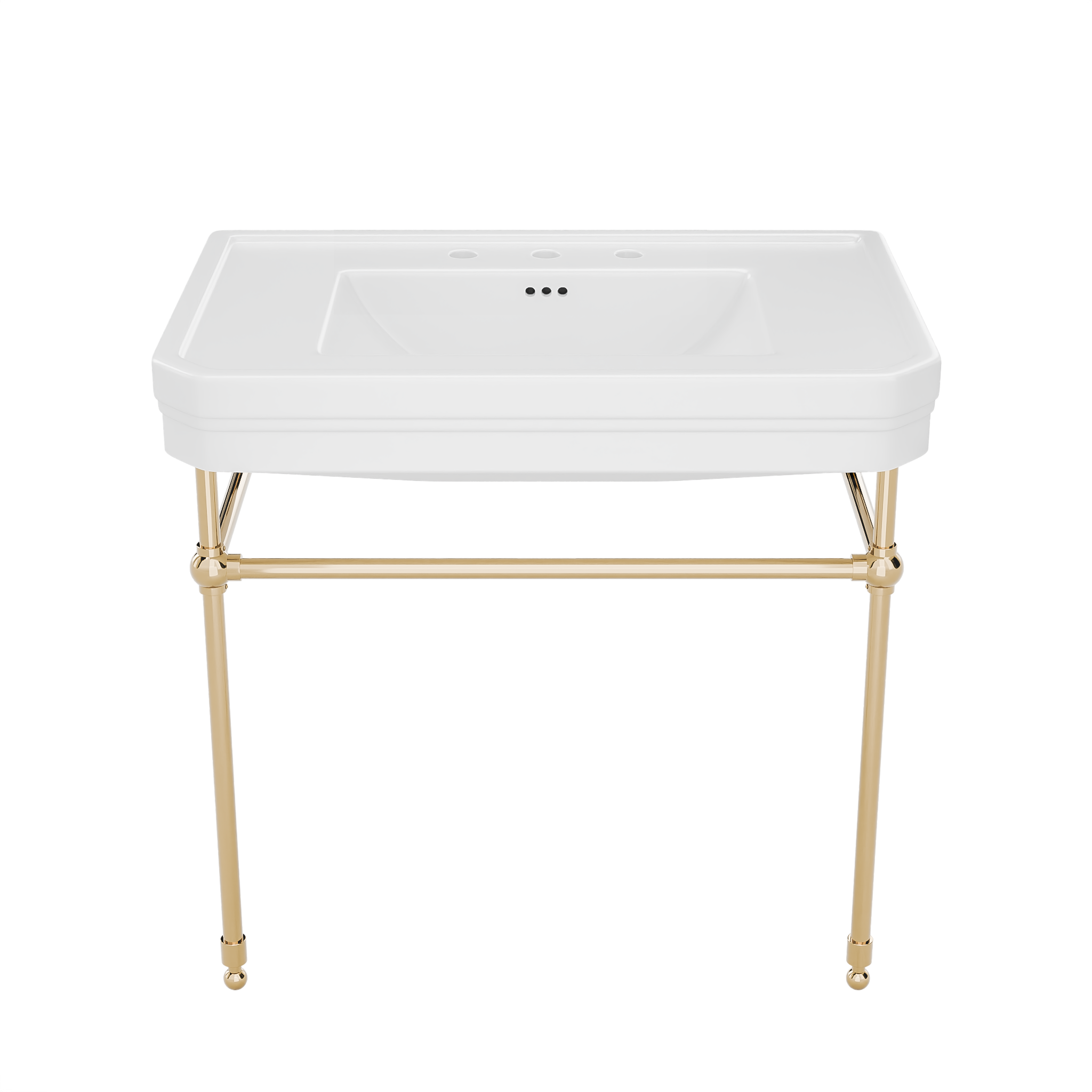Valencia 31 Inch Vitreous China Console Sink