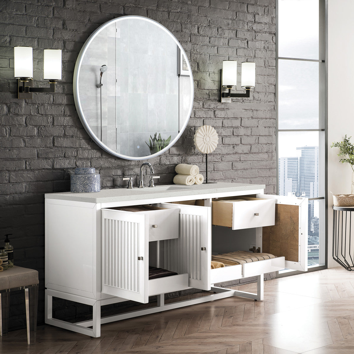 Athens 60" Single Vanity Cabinet