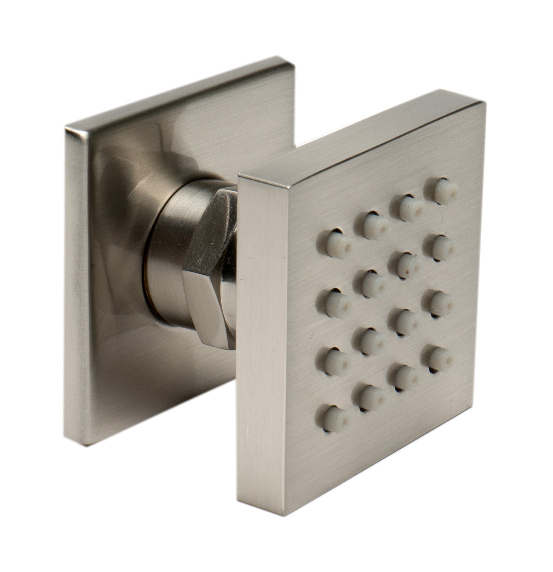 ALFI brand AB3820 2" Square Adjustable Shower Body Spray