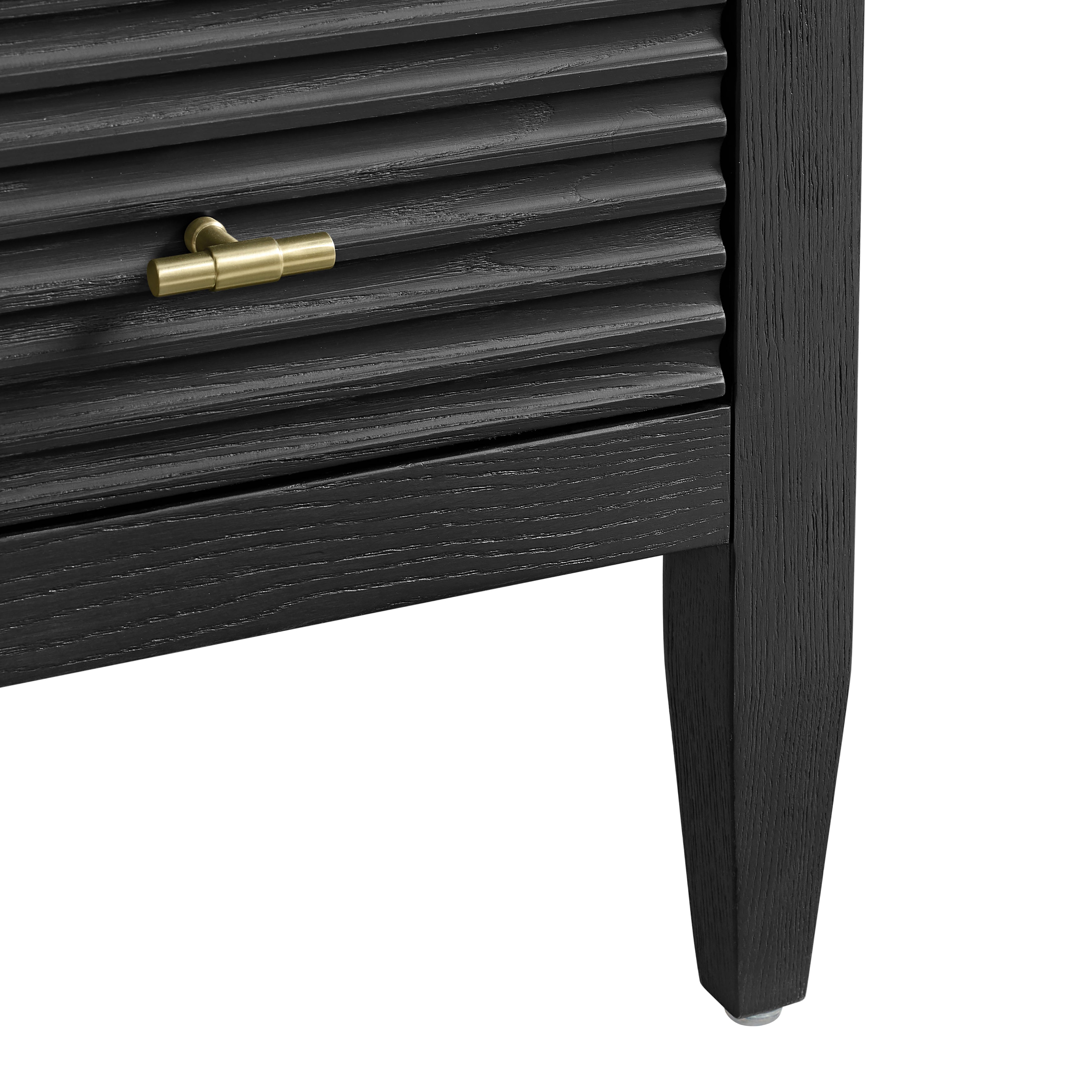 James Martin Myrrin 30" Single Vanity in Carbon Oak with 3cm Countertop