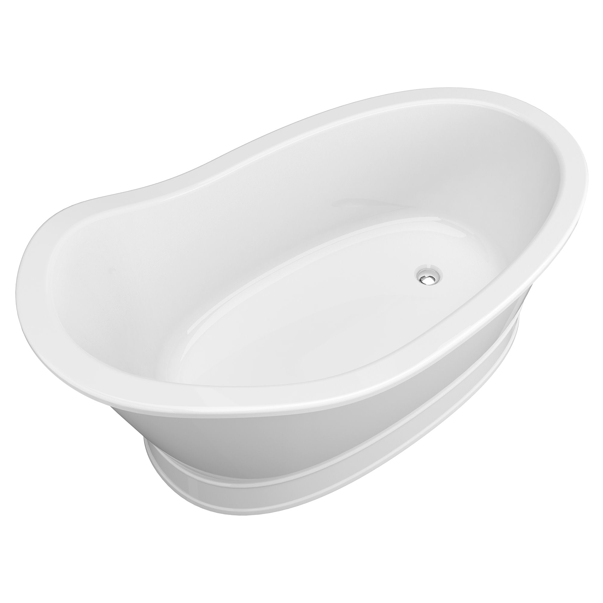 MAIDSTONE | DXV 66 Inch Oak Hill Acrylic Freestanding Bathtub