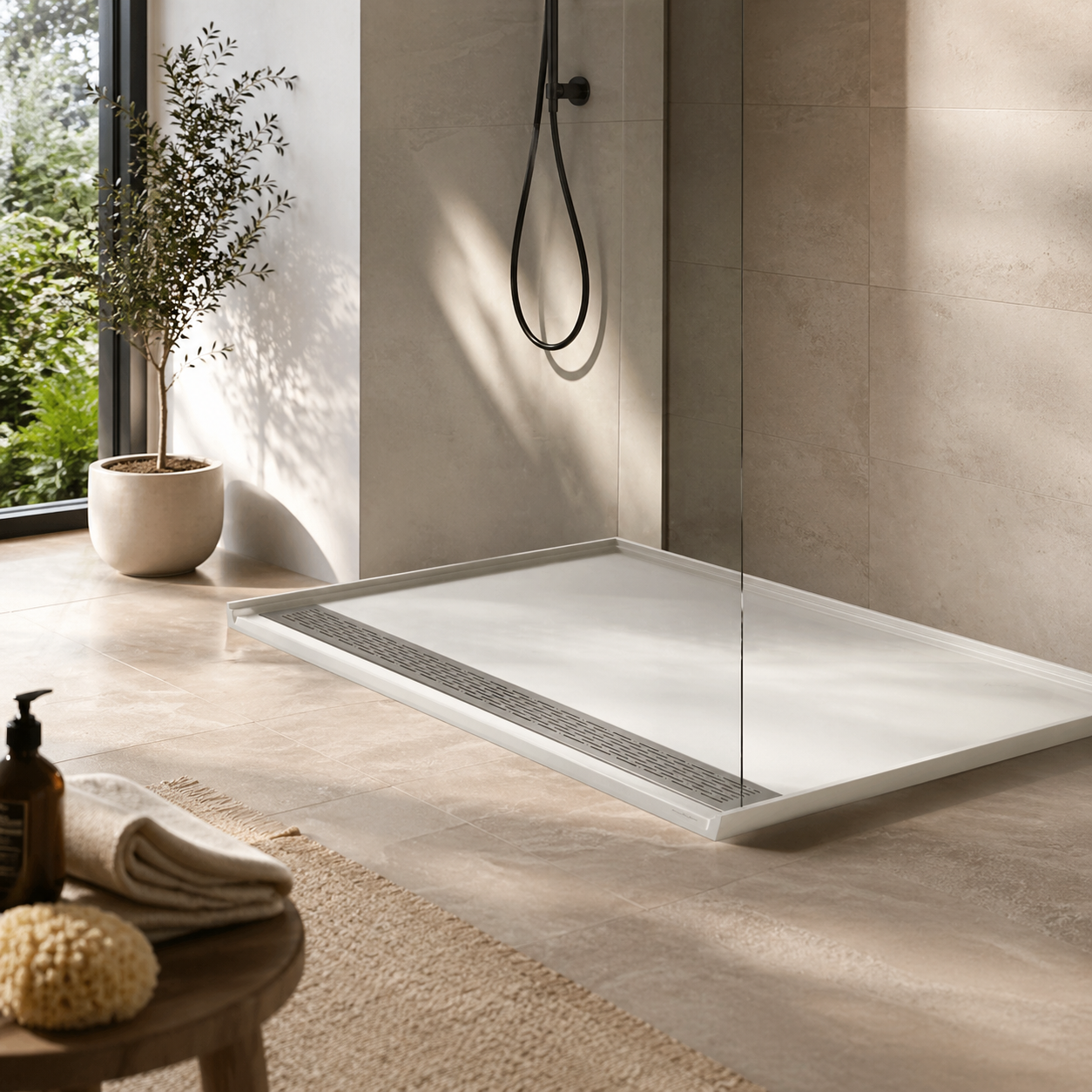 MAIDSTONE | DXV Single Threshold ADA Shower Base