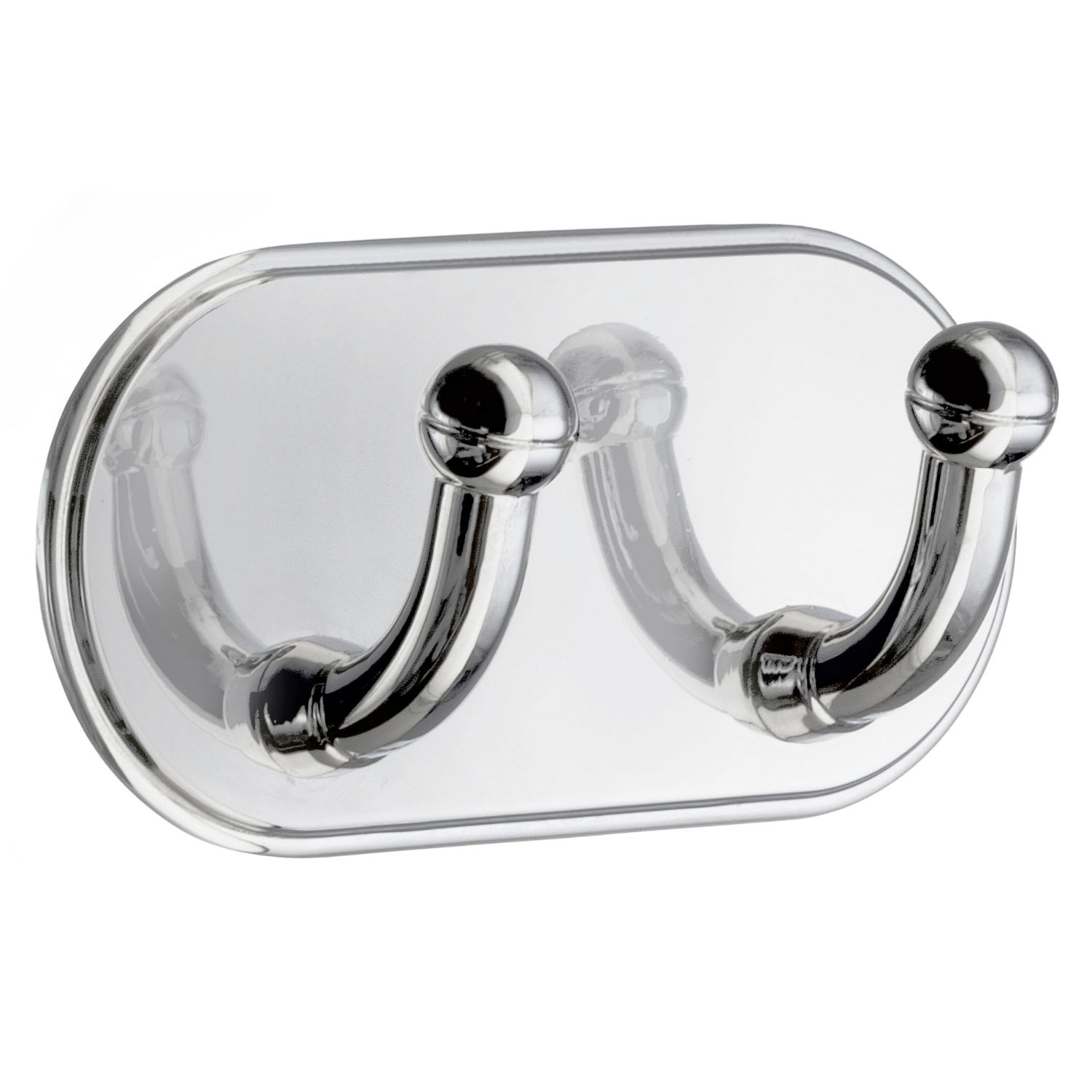 BESLAGSBODEN - Design Double Hook, Self-adhesive