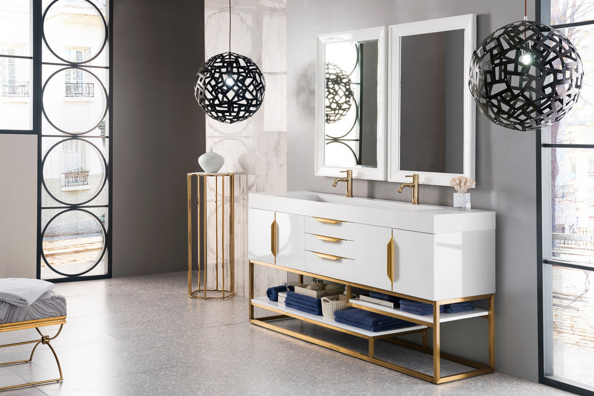 Columbia 72" Double Vanity Cabinet