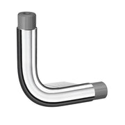 LIVING - Connection L-shape for Grab bar, Left, Chromed, 130x130 mm