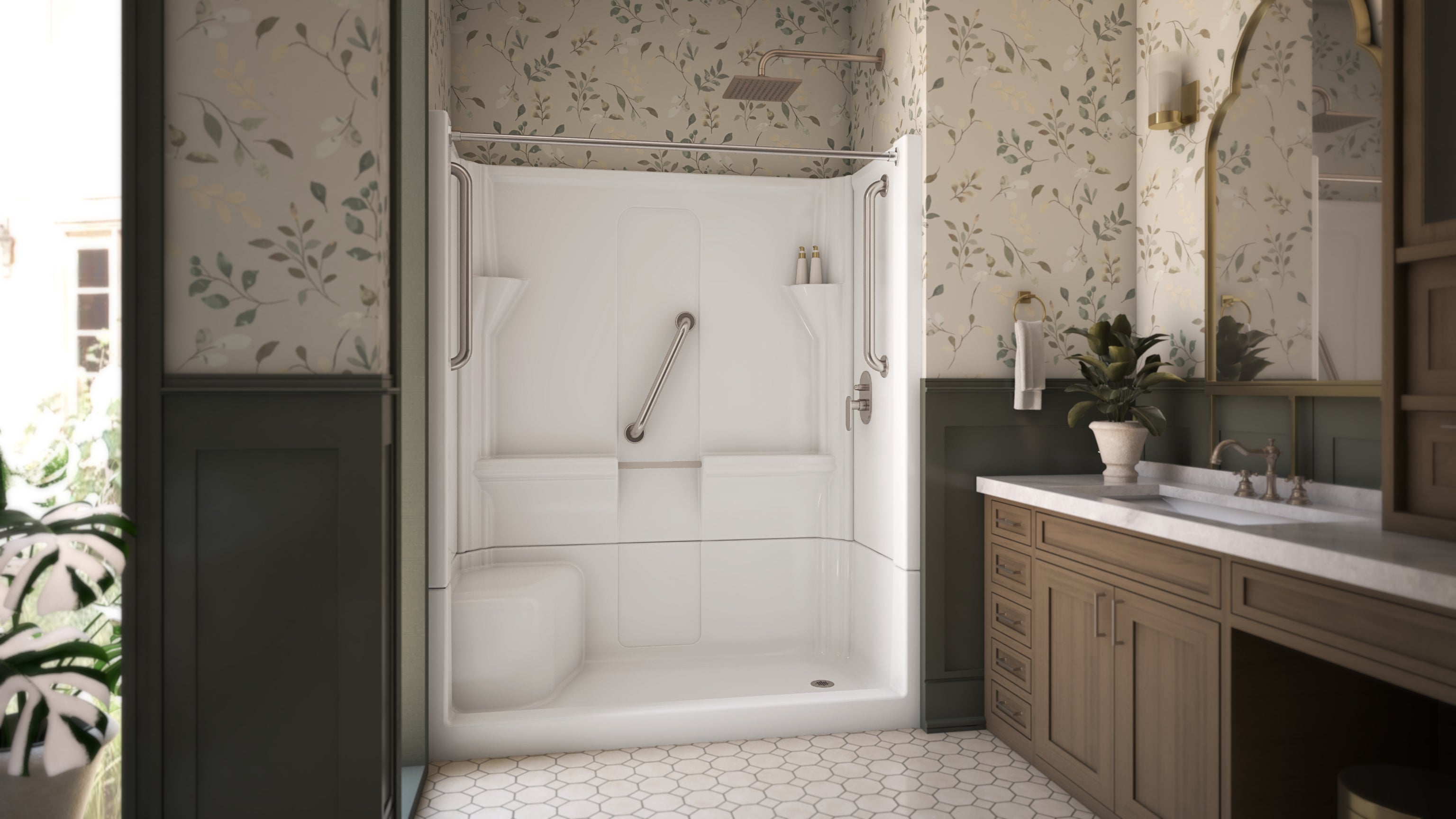 Accessible Living Harmony Shower Kit Right Handed