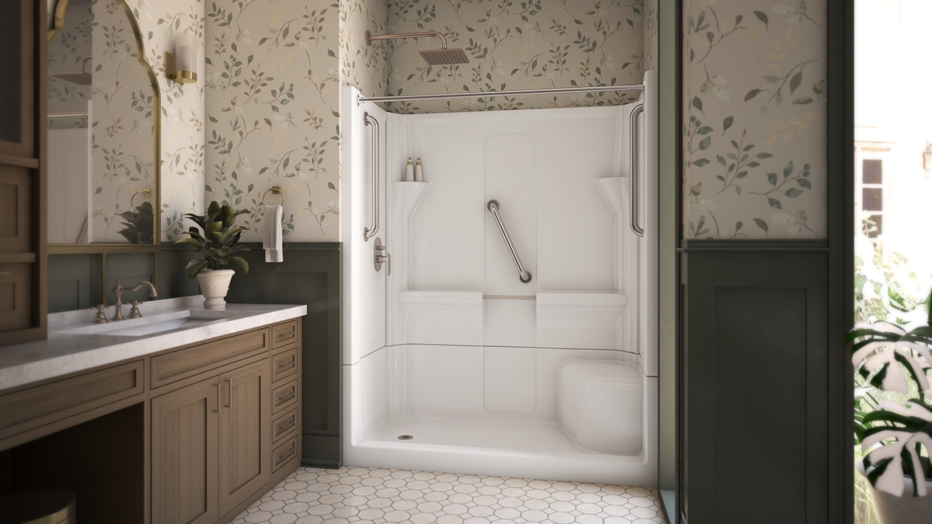 Accessible Living Harmony Shower Kit Left Handed