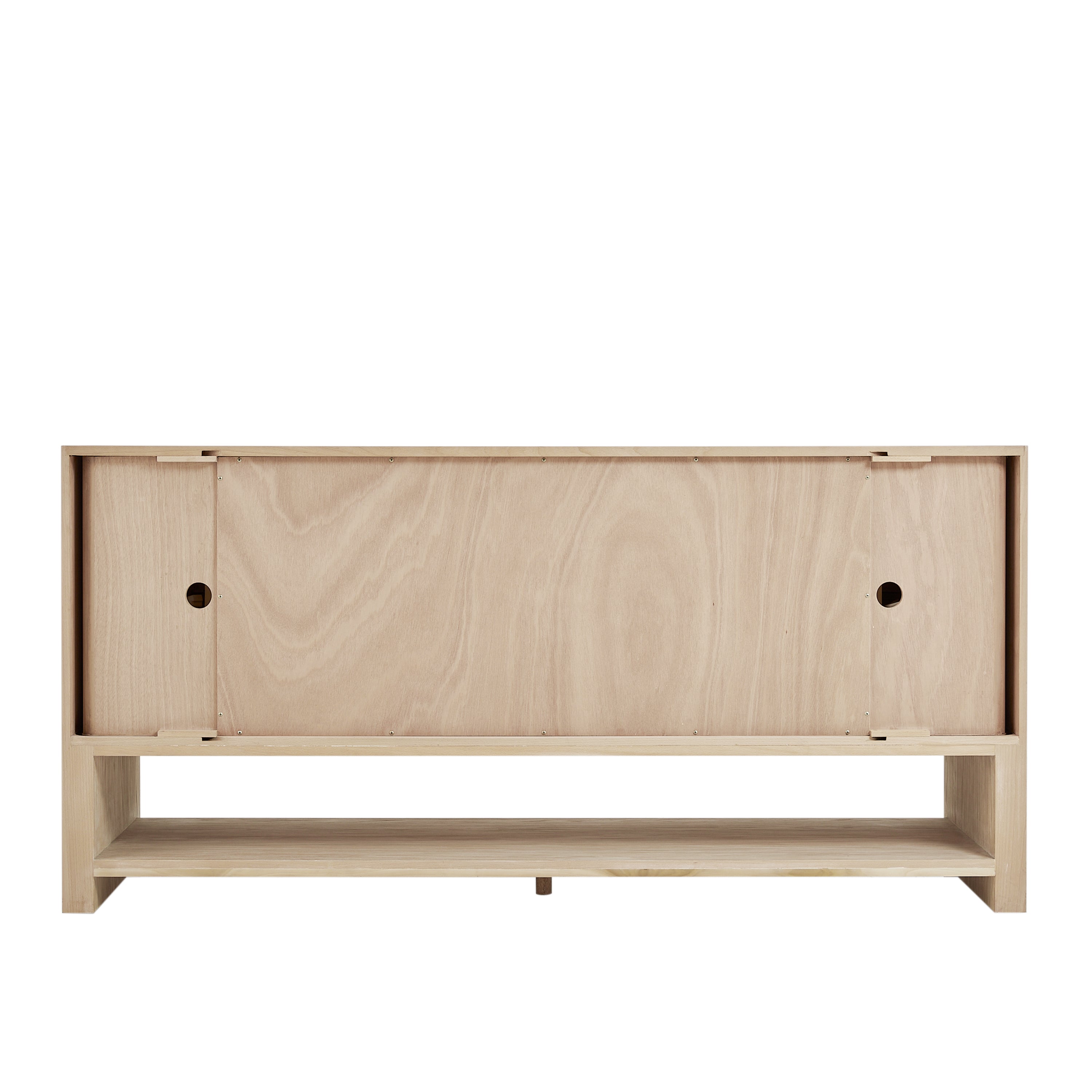 James Martin Marigot 72" Double Vanity in Sunwashed Oak with 3cm Countertop and FreePower Wireless Charger