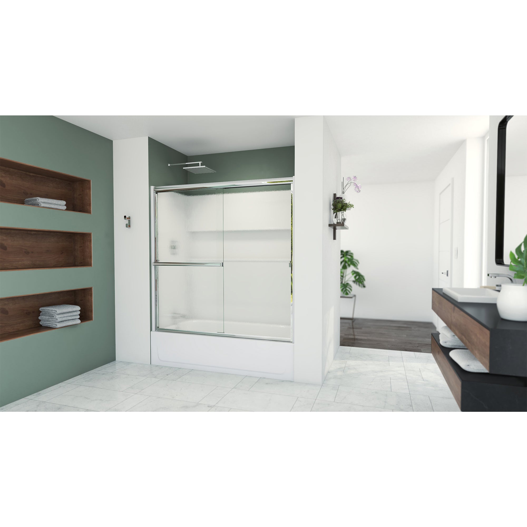 Bootz Aloha 56-60" W Tub Door