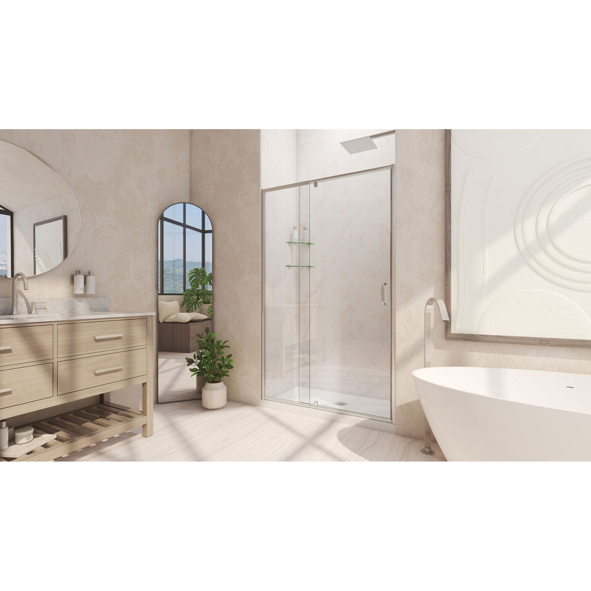 DreamLine Flex 44-48" W Shower Door