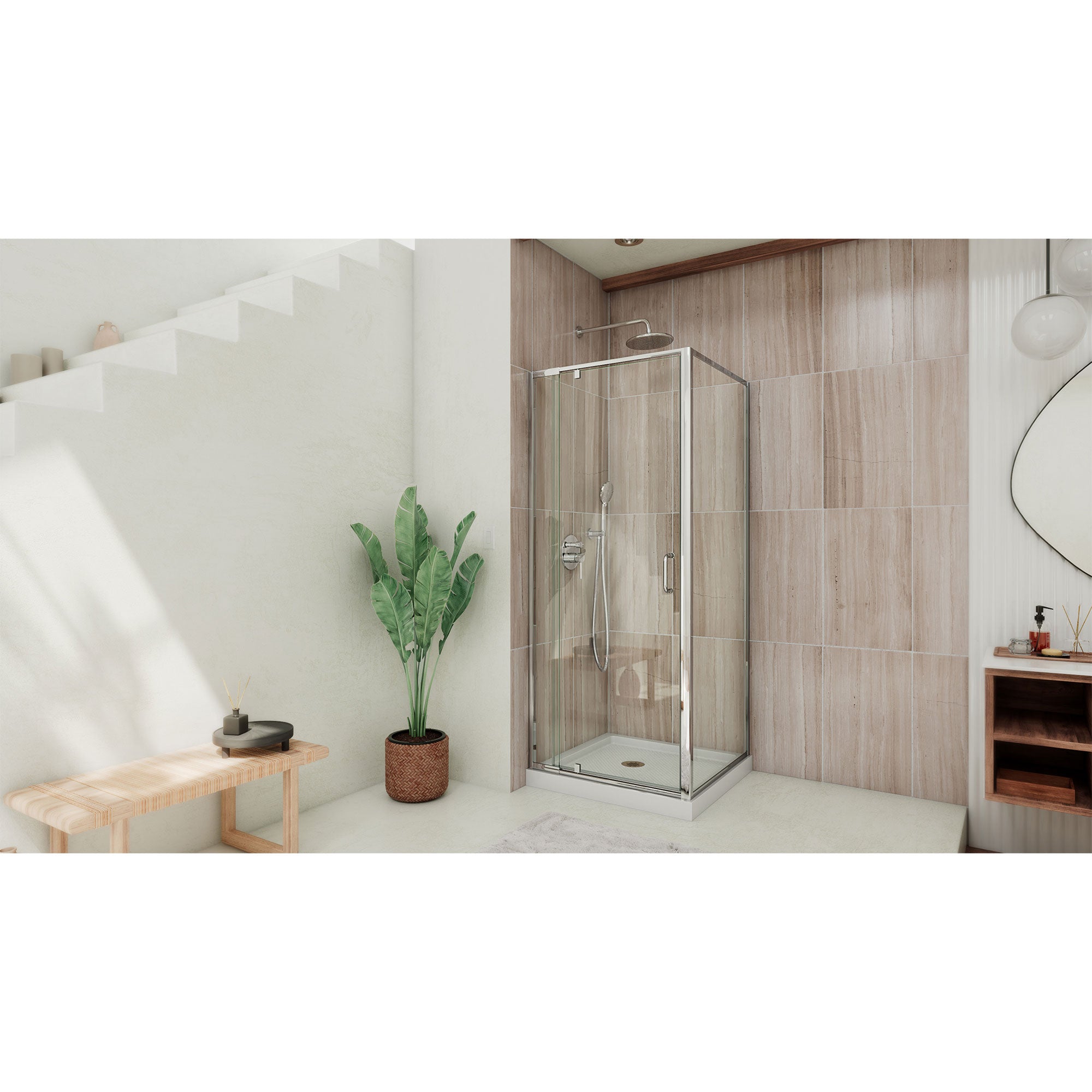 DreamLine Flex 32" W Shower Enclosure Kit
